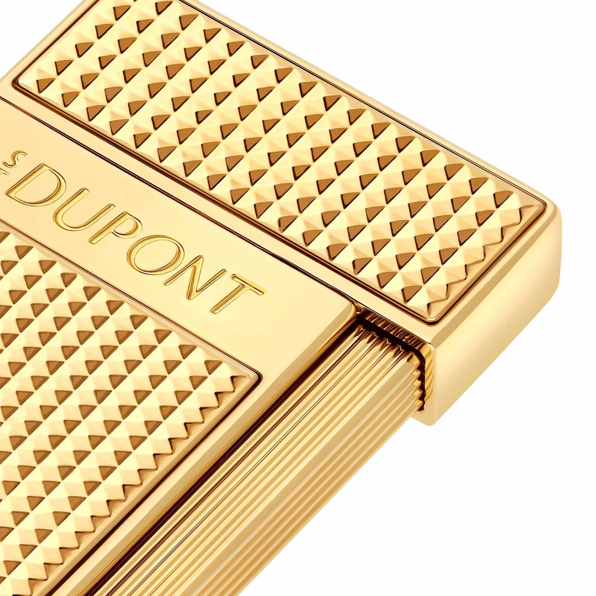 S. T. Dupont Accendino Slimmy Testa di Diamante Oro  028119