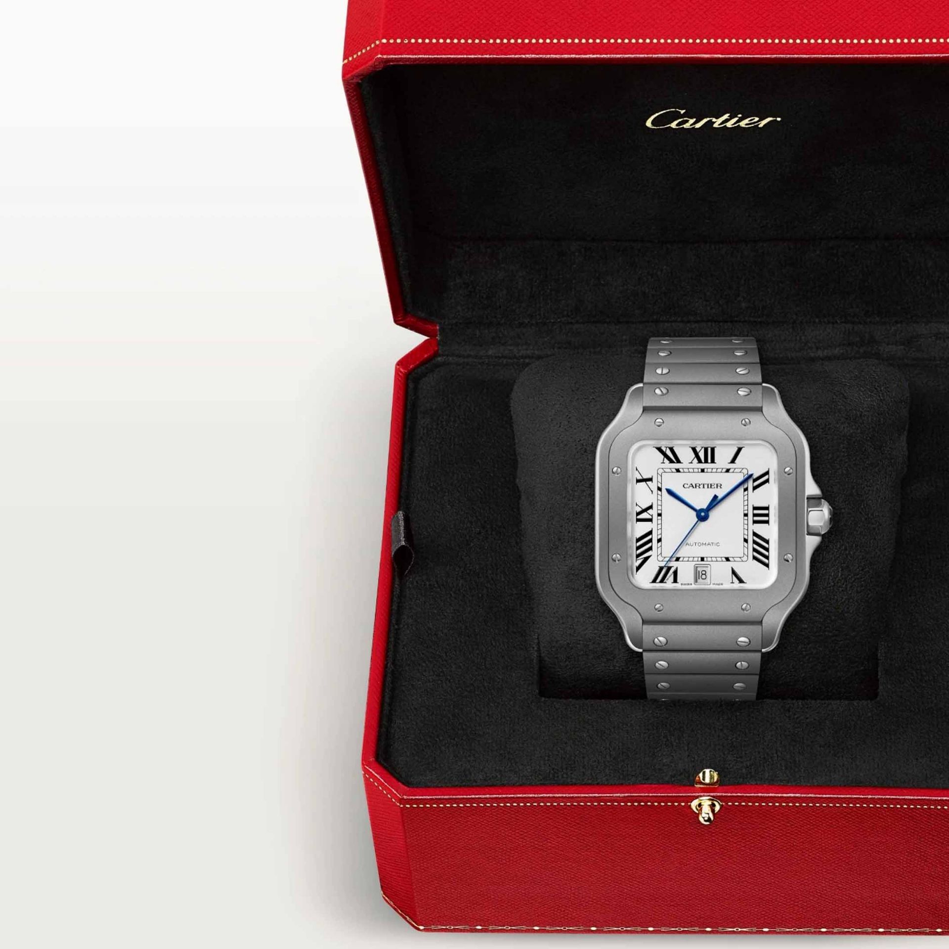 CARTIER Santos De Cartier Modello Grande, Titanio 39,8 MM WSSA0089