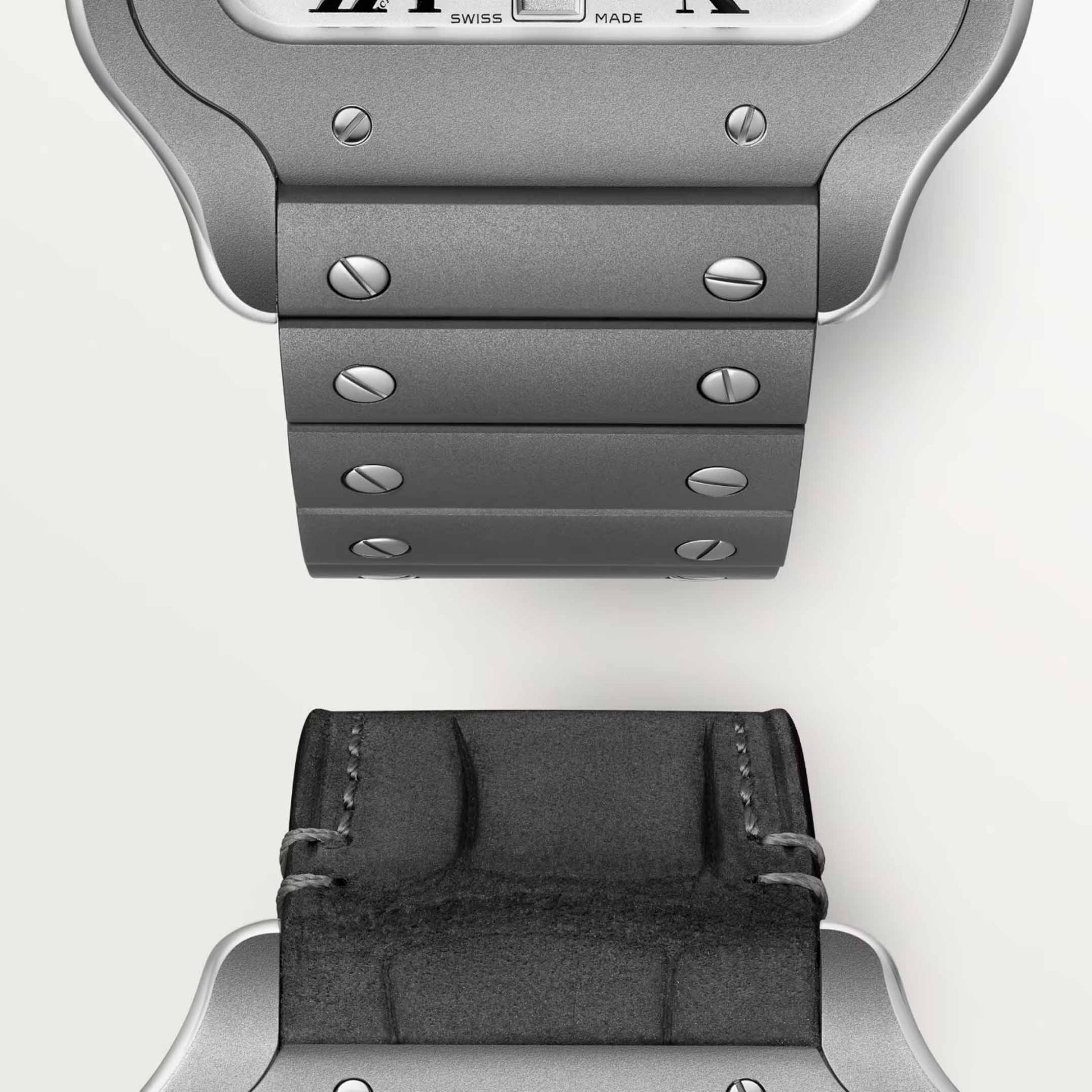 CARTIER Santos De Cartier Modello Grande, Titanio 39,8 MM WSSA0089