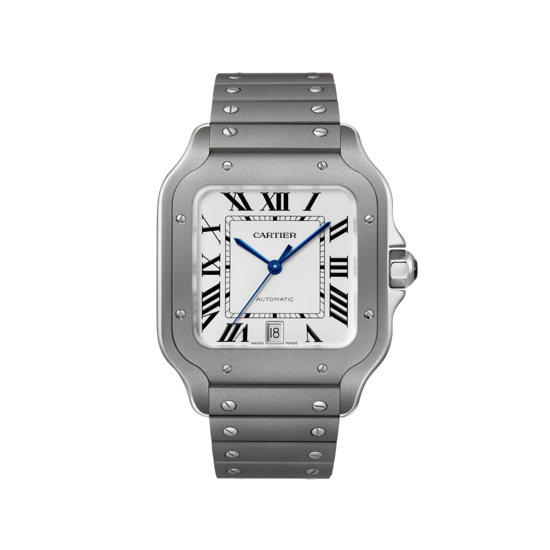 CARTIER Santos De Cartier Modello Grande, Titanio 39,8 MM WSSA0089