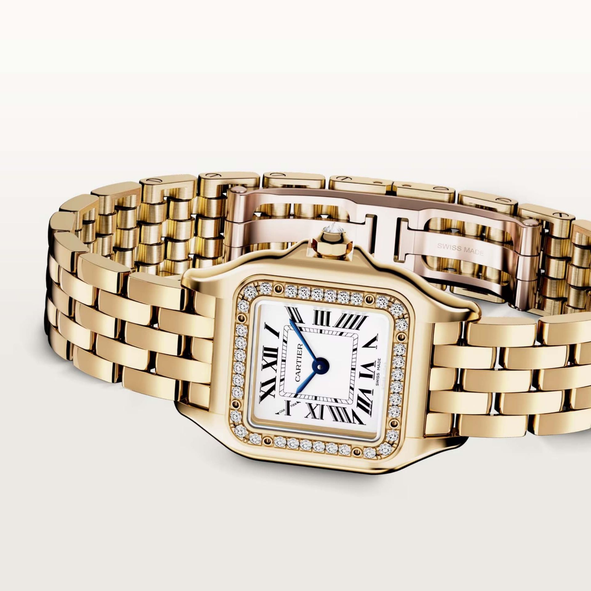 CARTIER Panthère De Cartier Modello Piccolo, Oro Giallo, Diamanti 22 X 30 MM WJPN0086