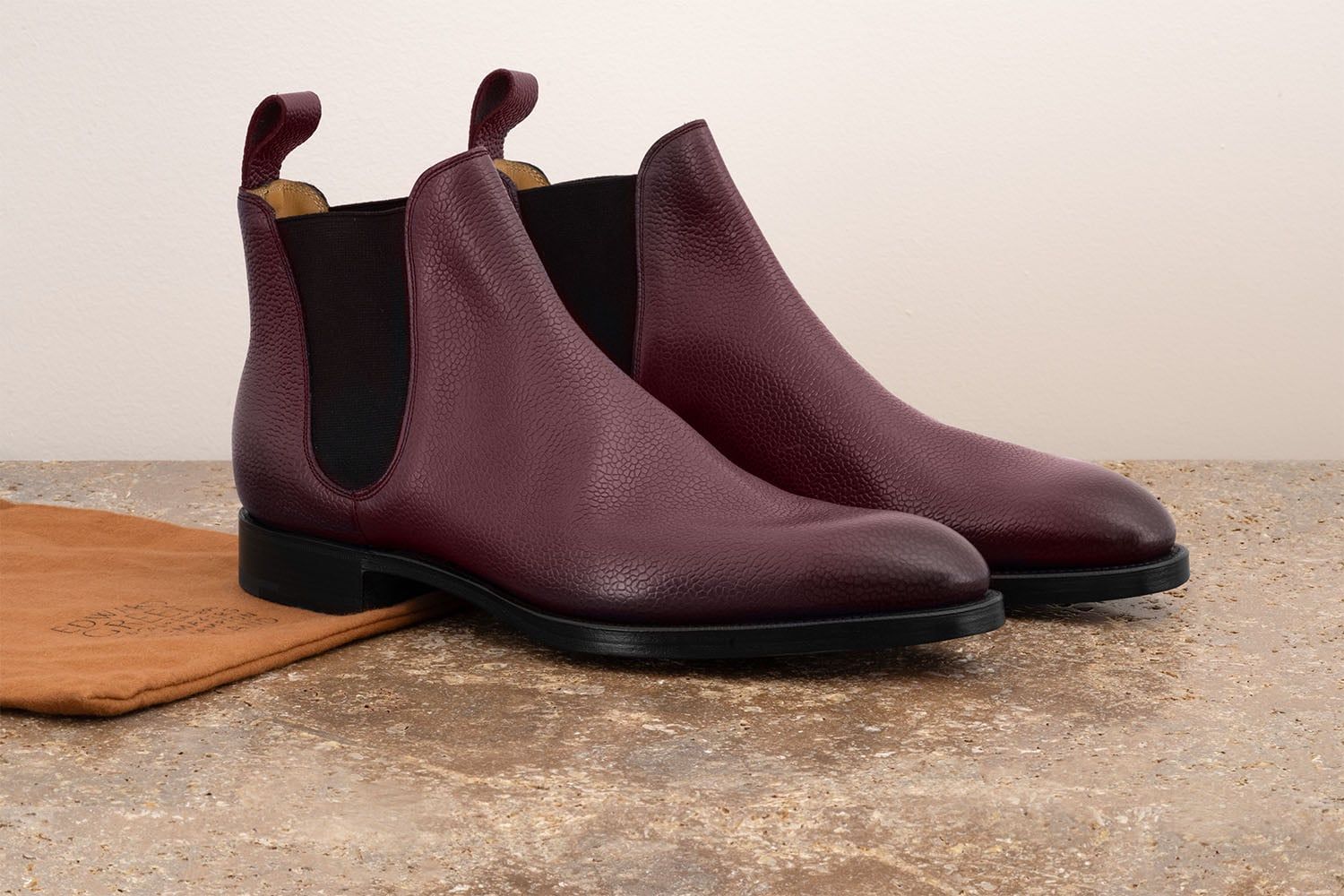 Edward Green Camden - Stivaletto Chelsea -  Burgundy  CAMDEN