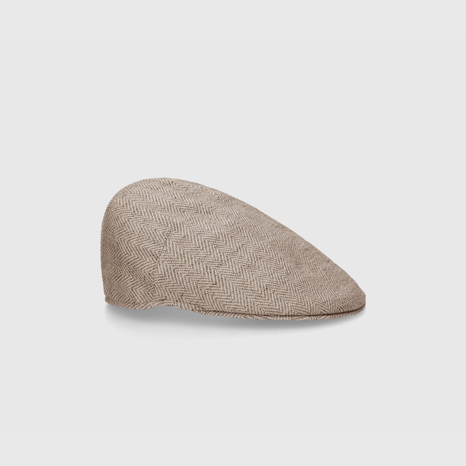 BORSALINO Berretto Parigi Piatto a Becco D'oca Ecru  B12182GD0070-238B