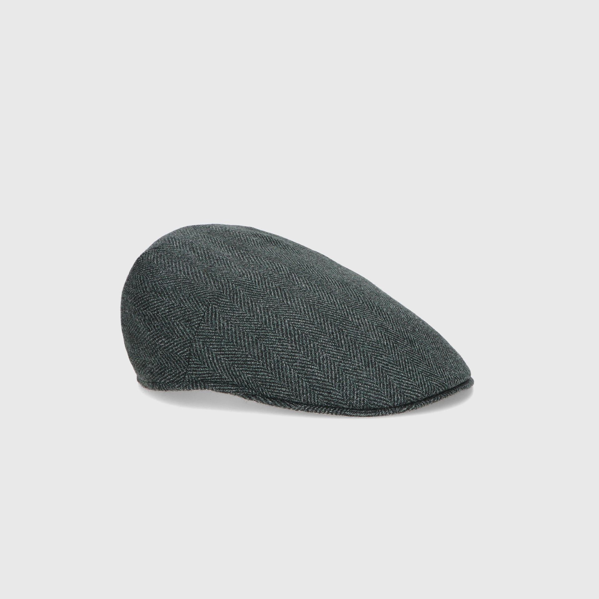 Borsalino Berretto Parigi Piatto a Becco D'oca Verde  B12182GD0070-234B