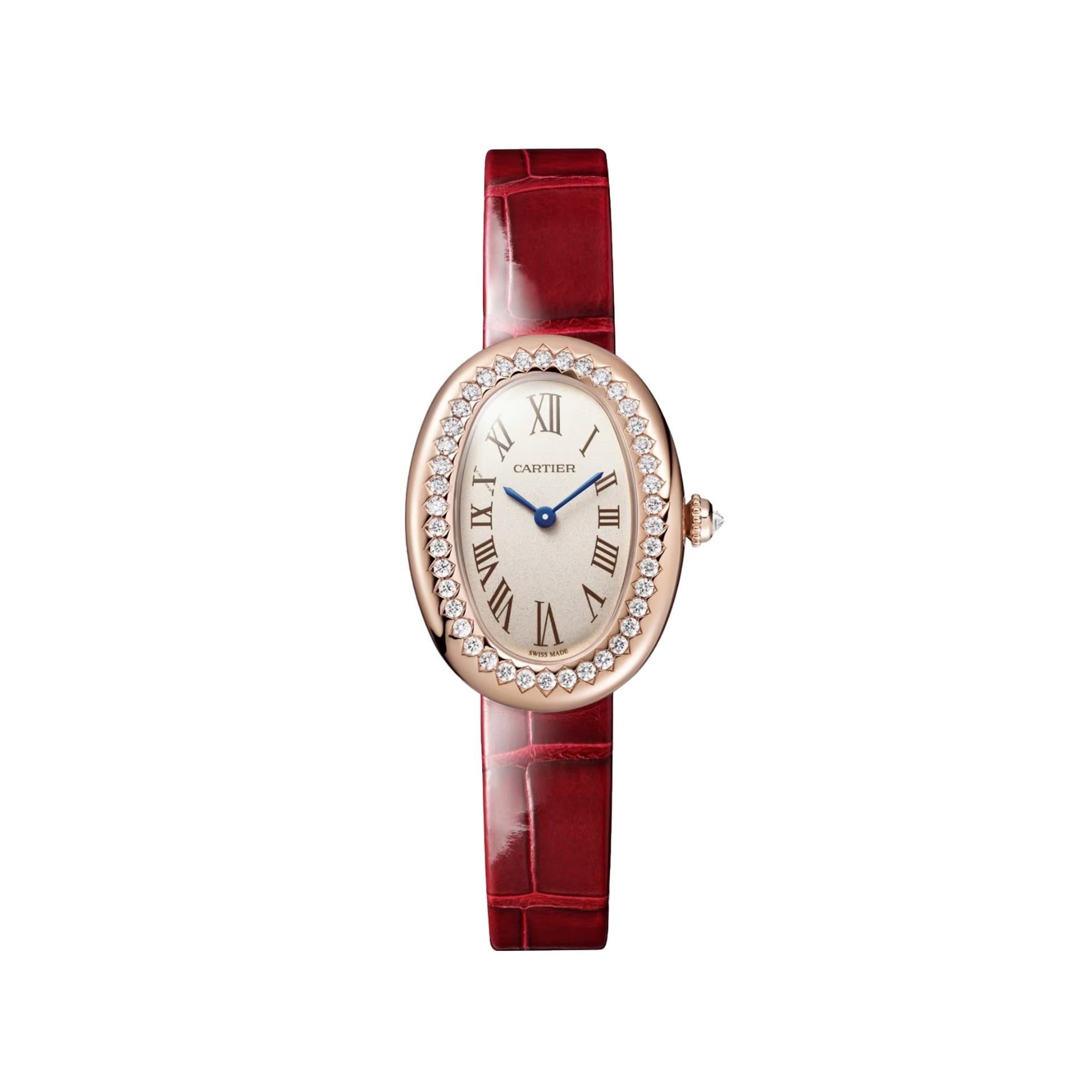 CARTIER Baignoire Modello Piccolo, Oro Rosa, Pelle 31.4 X 23.1 MM WJBA0053