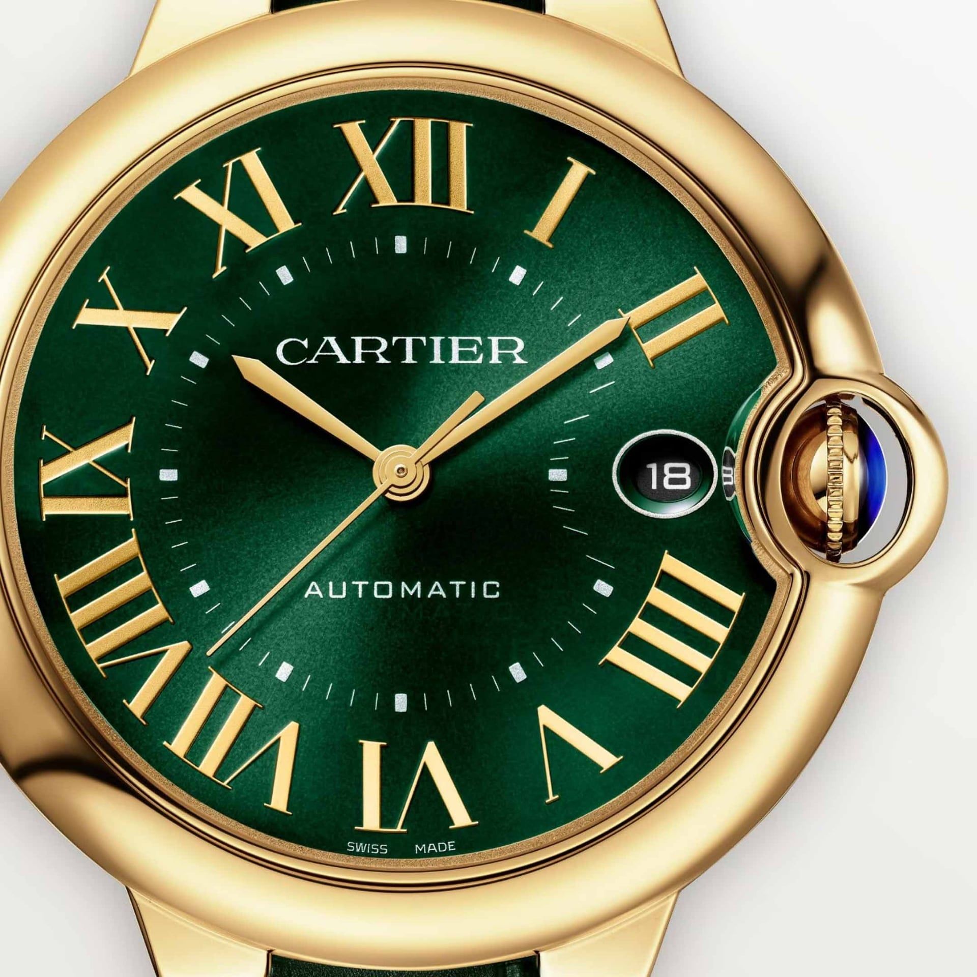 CARTIER Ballon Bleu De Cartier, Oro Giallo, Pelle 40 MM WGBB0062