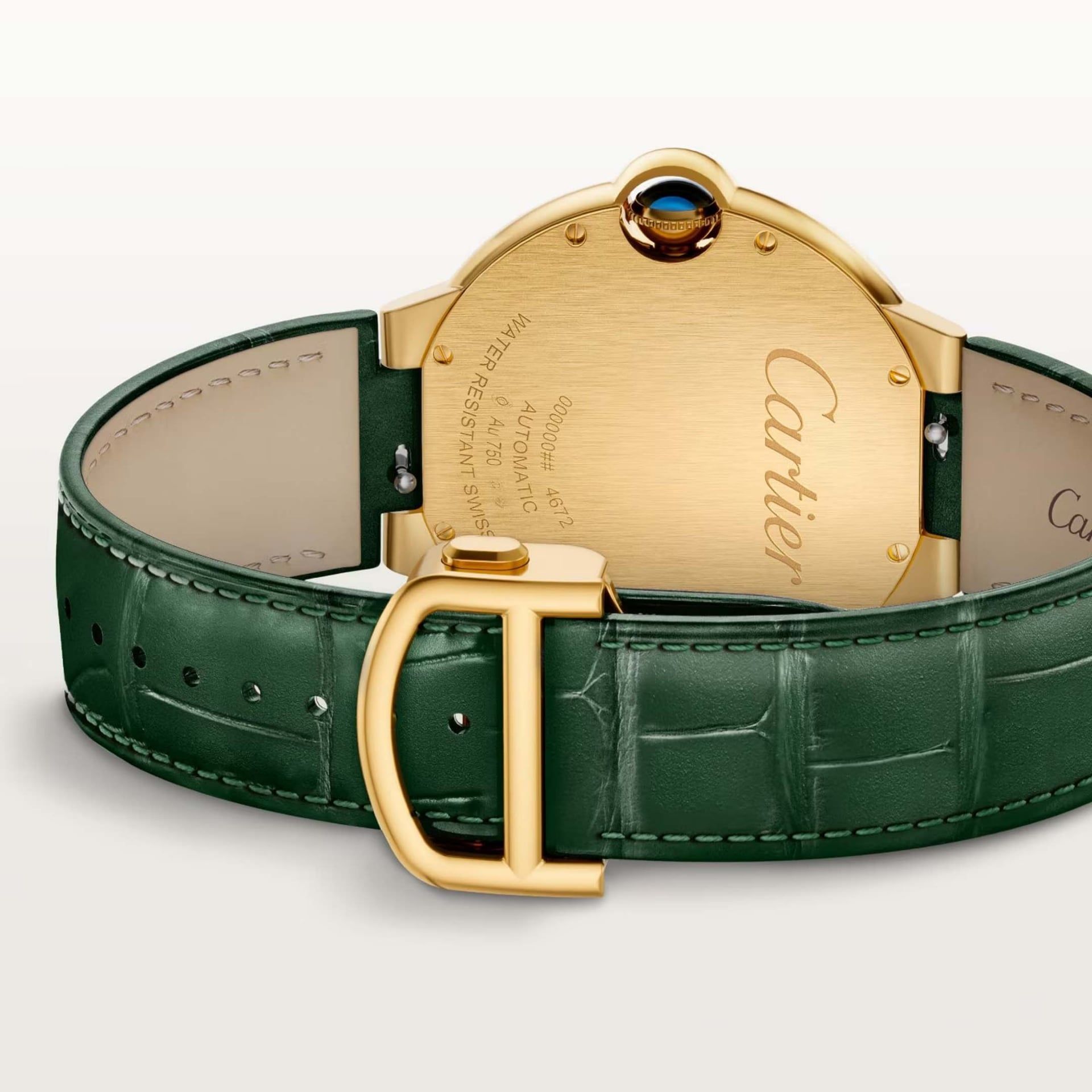 CARTIER Ballon Bleu De Cartier, Oro Giallo, Pelle 40 MM WGBB0062