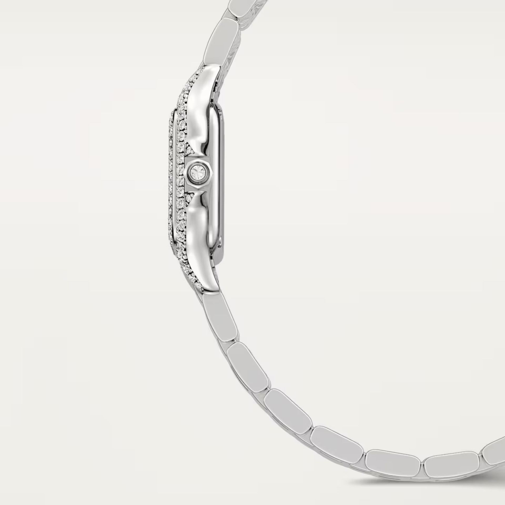 CARTIER Panthère De Cartier Modello Mini, Oro Bianco, Diamanti 25 X 20  MM WJPN0070