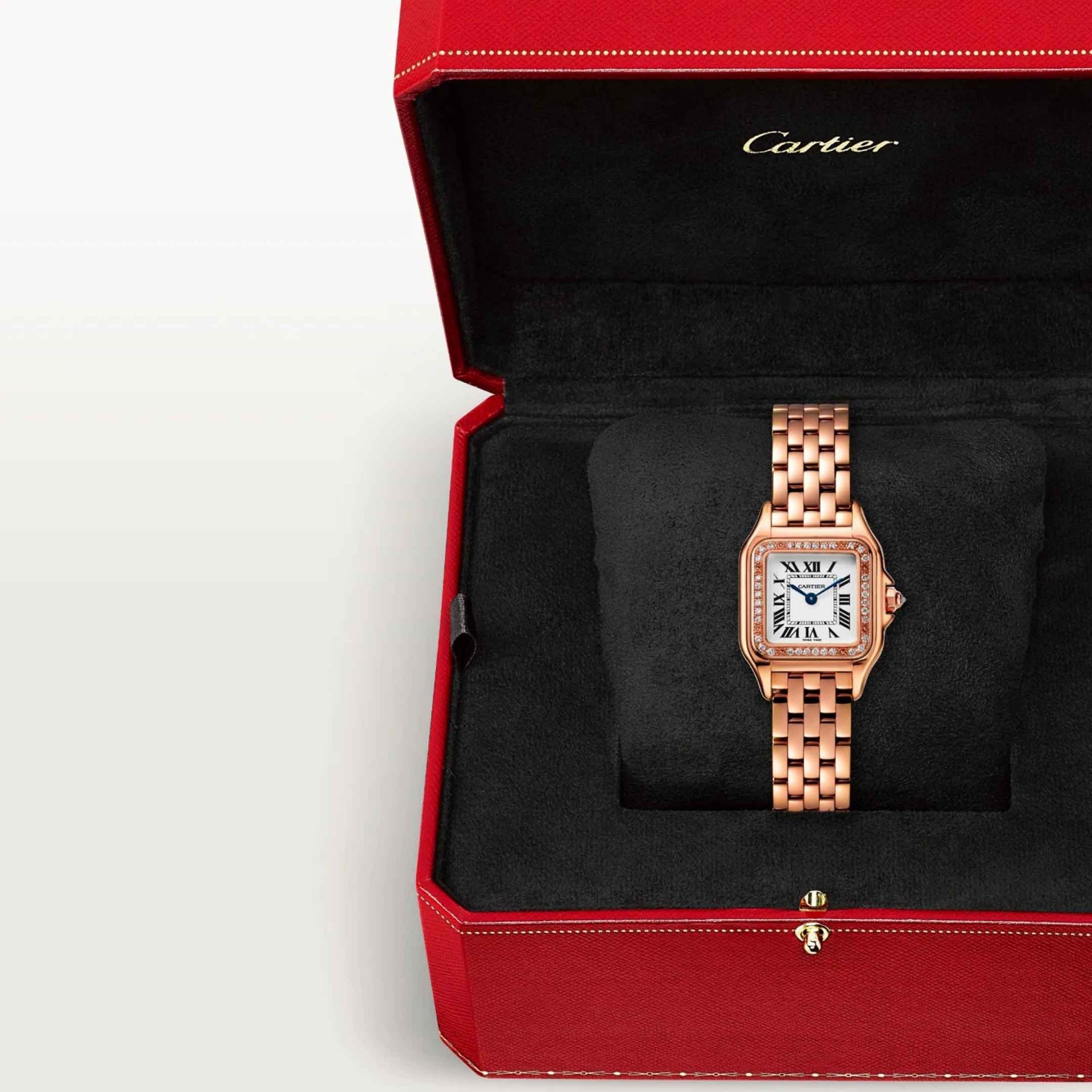 CARTIER Panthère De Cartier Modello Piccolo, Oro Rosa, Diamanti 22X30 MM WJPN0087