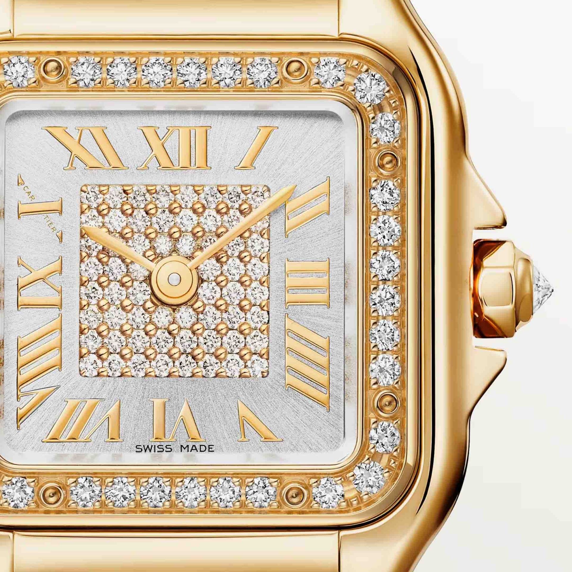 CARTIER Panthère De Cartier Modello Piccolo, Oro Giallo, Diamanti 30,3 x 22 MM WJPN0094