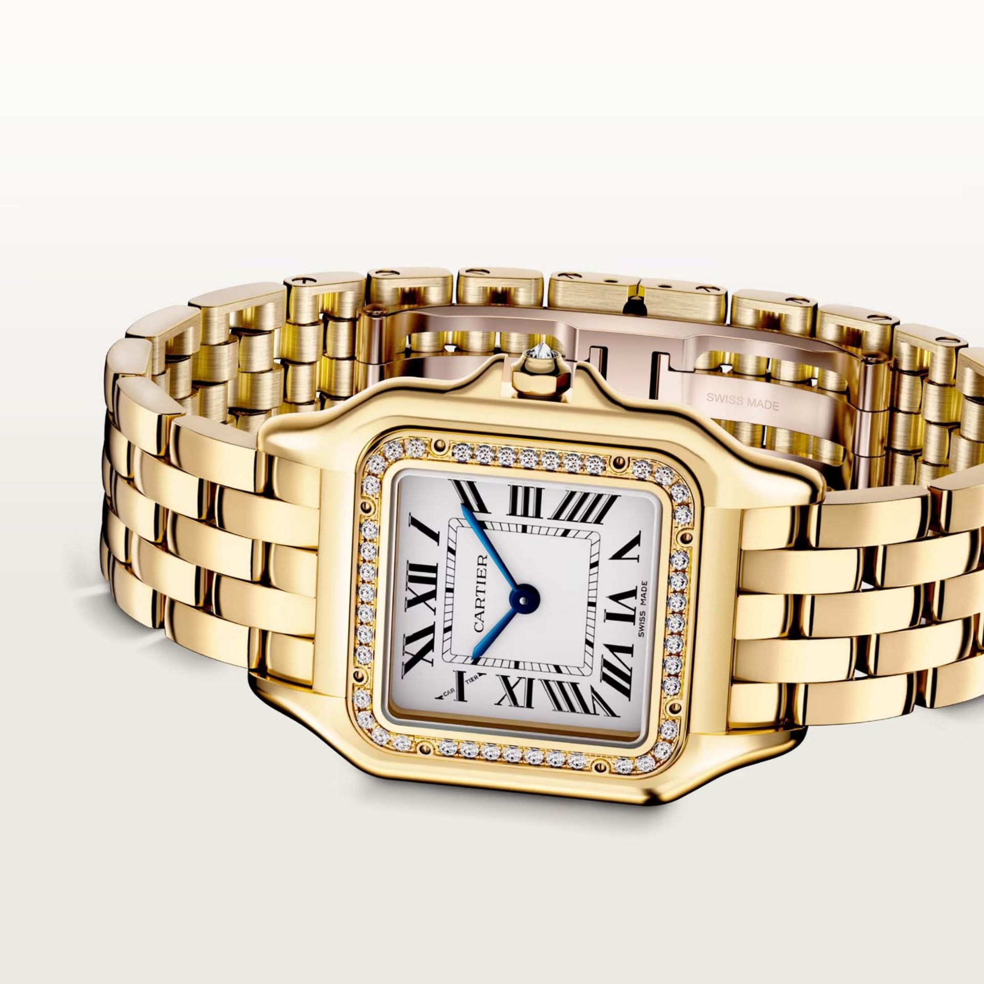 CARTIER Panthère De Cartier Modello Medio, Oro Giallo, Diamanti 27 X 37 MM WJPN0085