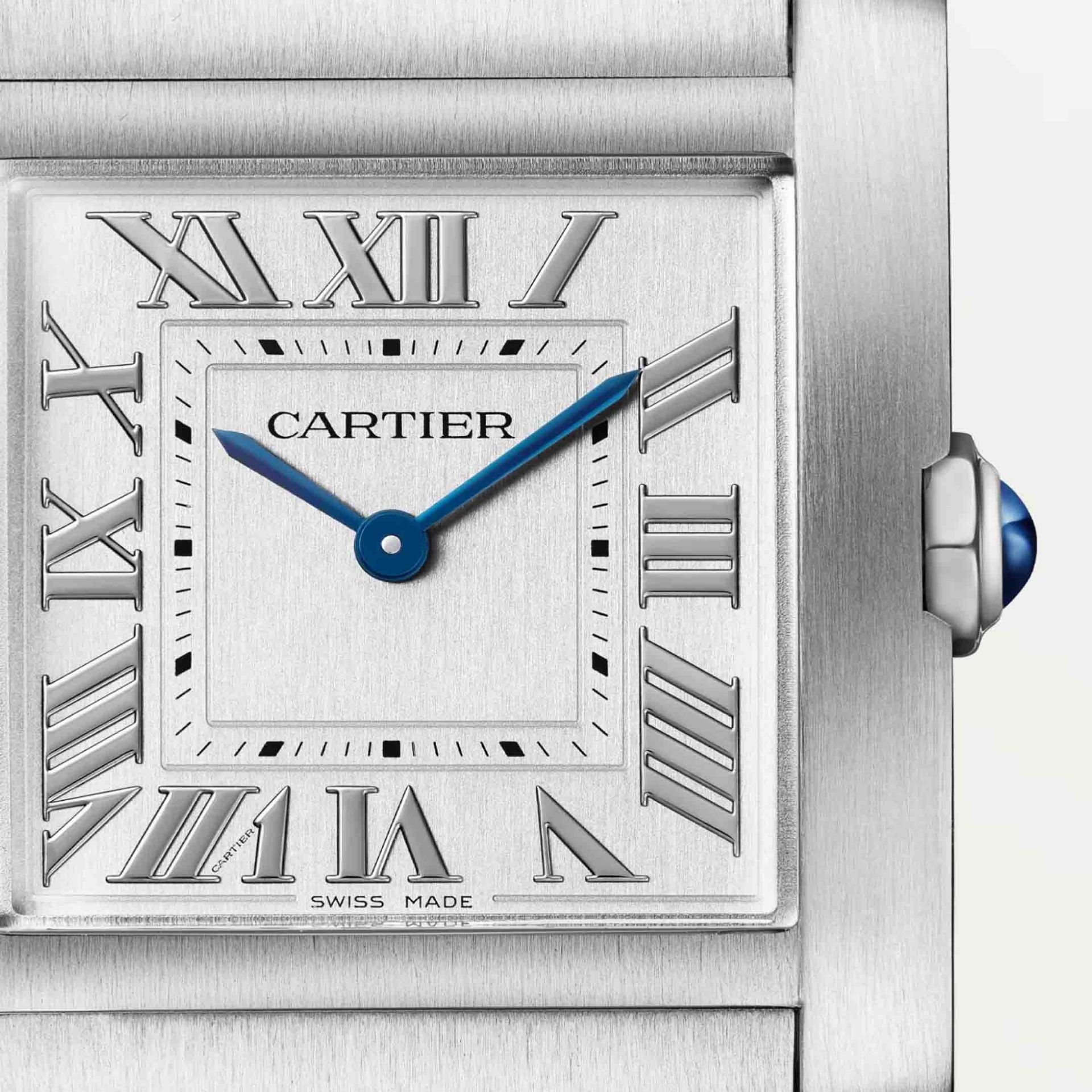 CARTIER Tank Française Modello Medio, Acciaio 32 X 27 MM WSTA0105