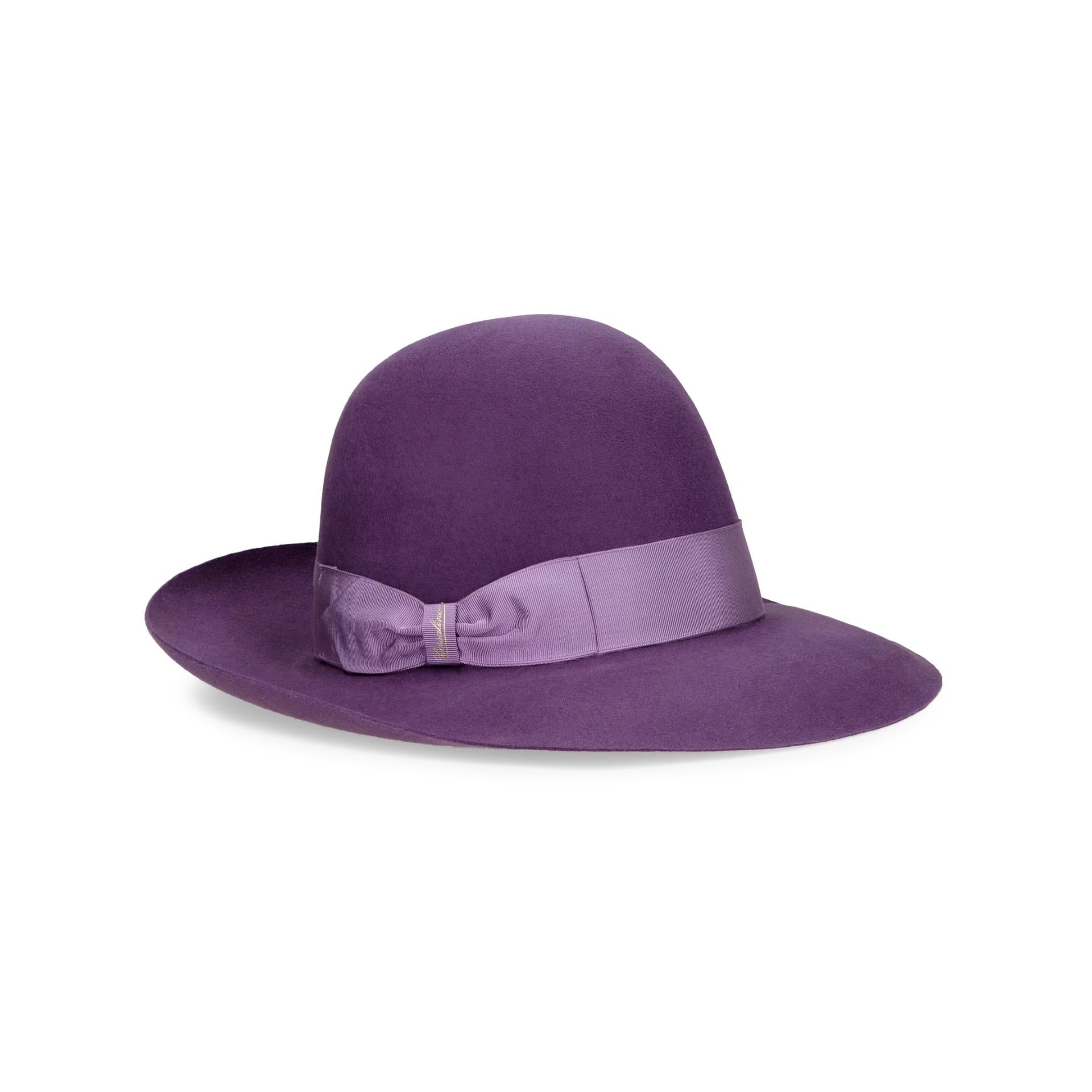 Borsalino Cappello Eleonora Feltro Tesa Larga Mammola  E212993