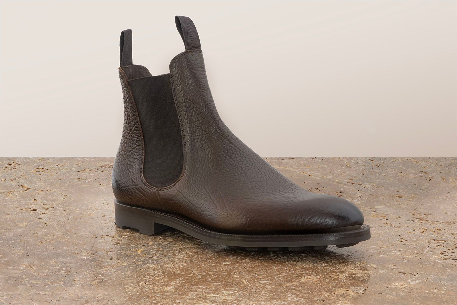 EDWARD GREEN Newmarket - Stivaletto Chelsea - Dark Brown  NEWMARKET