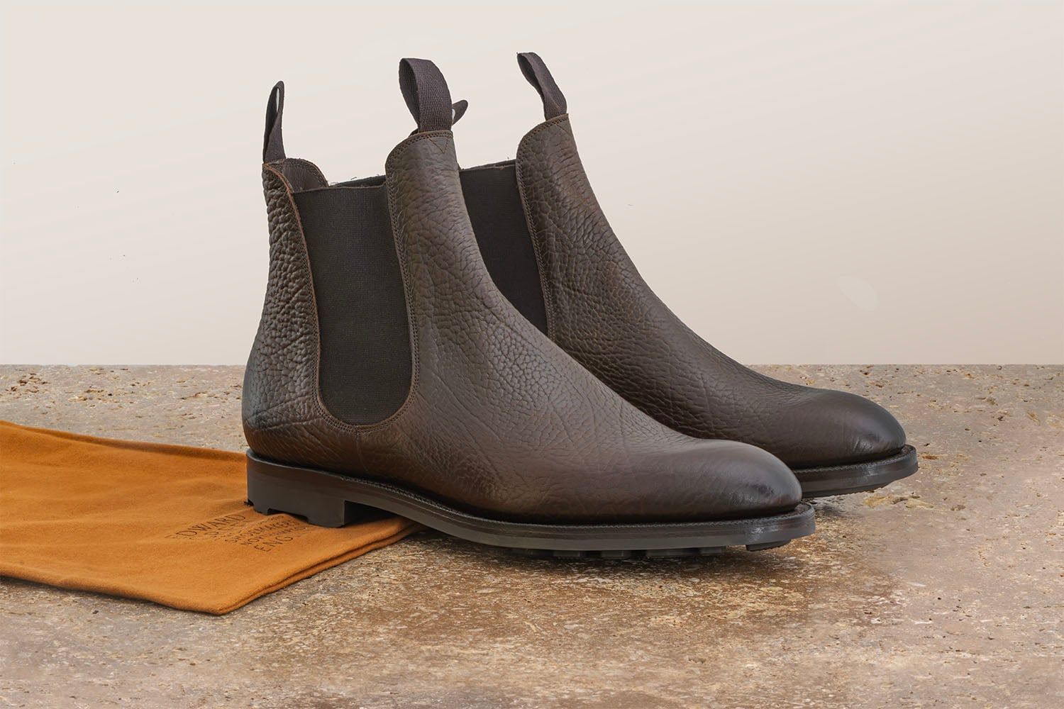 EDWARD GREEN Newmarket - Stivaletto Chelsea - Dark Brown  NEWMARKET