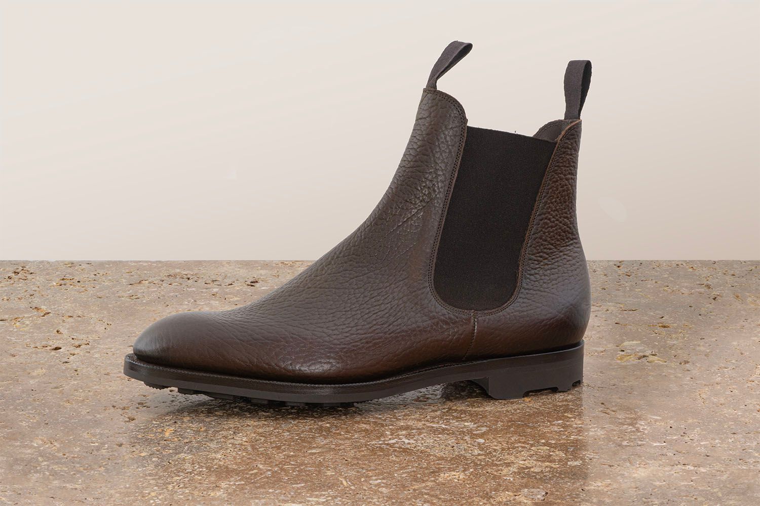 EDWARD GREEN Newmarket - Stivaletto Chelsea - Dark Brown  NEWMARKET