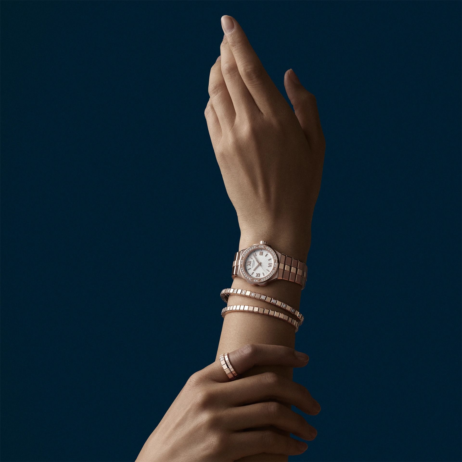CHOPARD Bracciale Giunco Ice Cube  @858350-5010