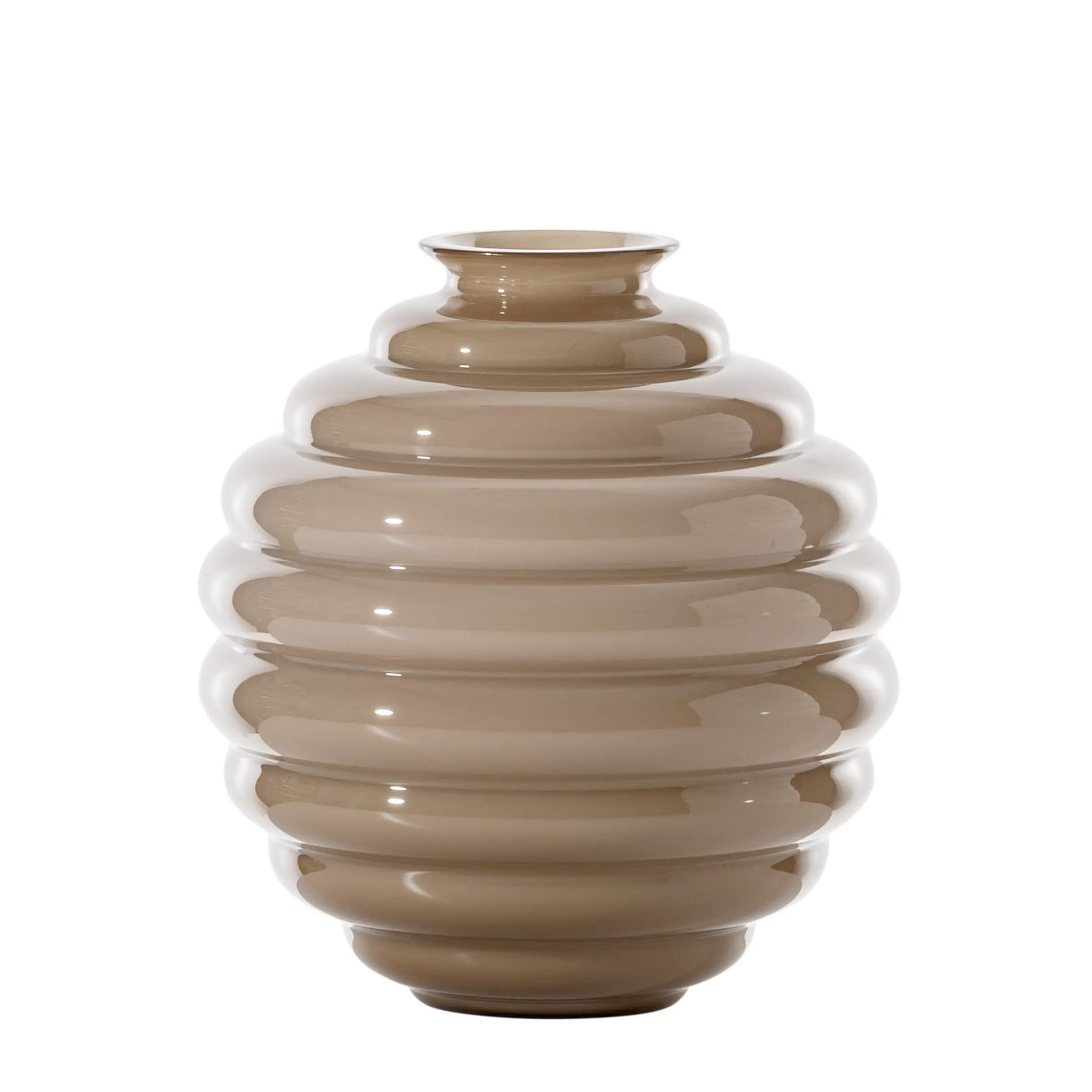VENINI Vaso Dèco Medium Moka 24.5 / Ø 23 CM 707.07