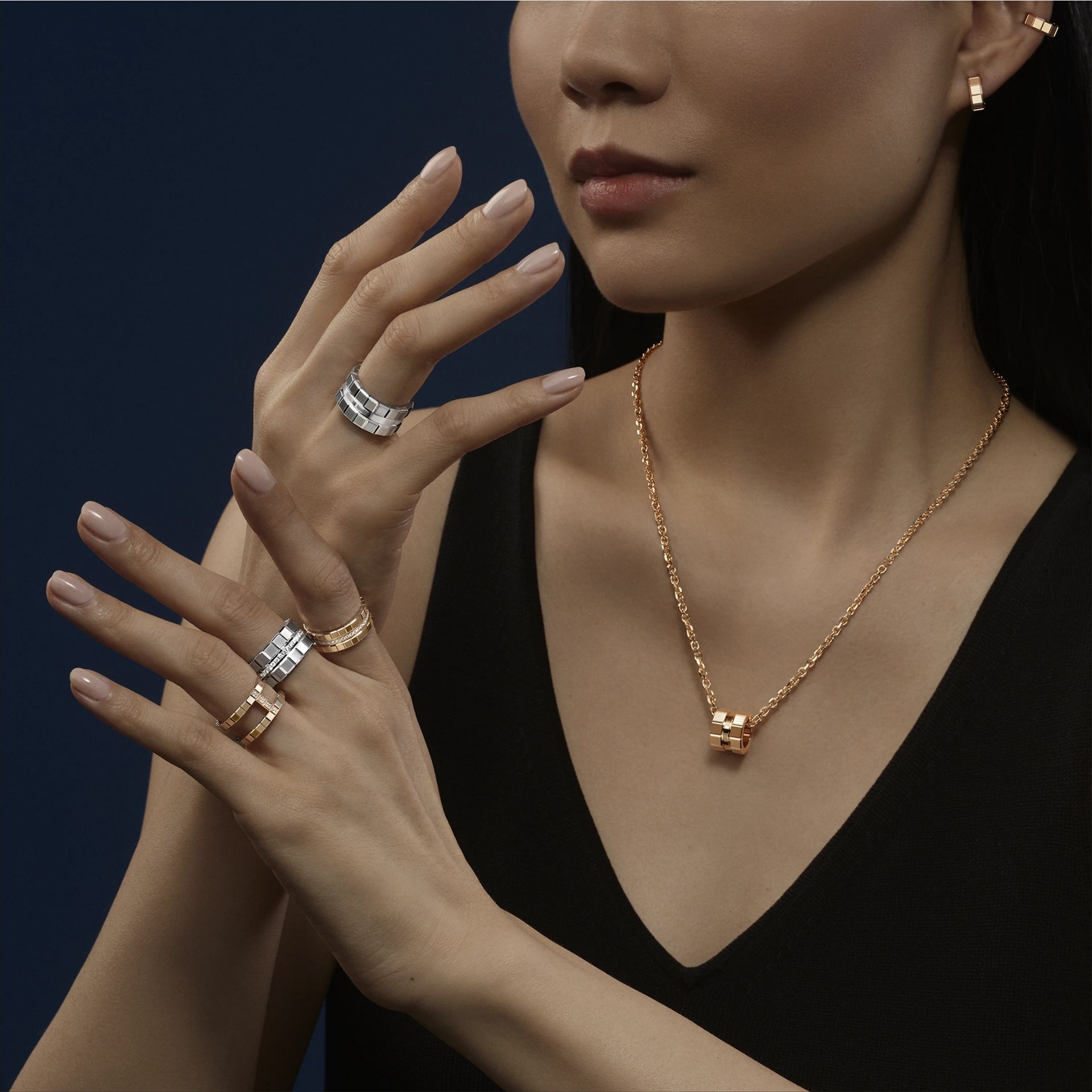 CHOPARD Orecchino singolo Ice Cube   849834-5001