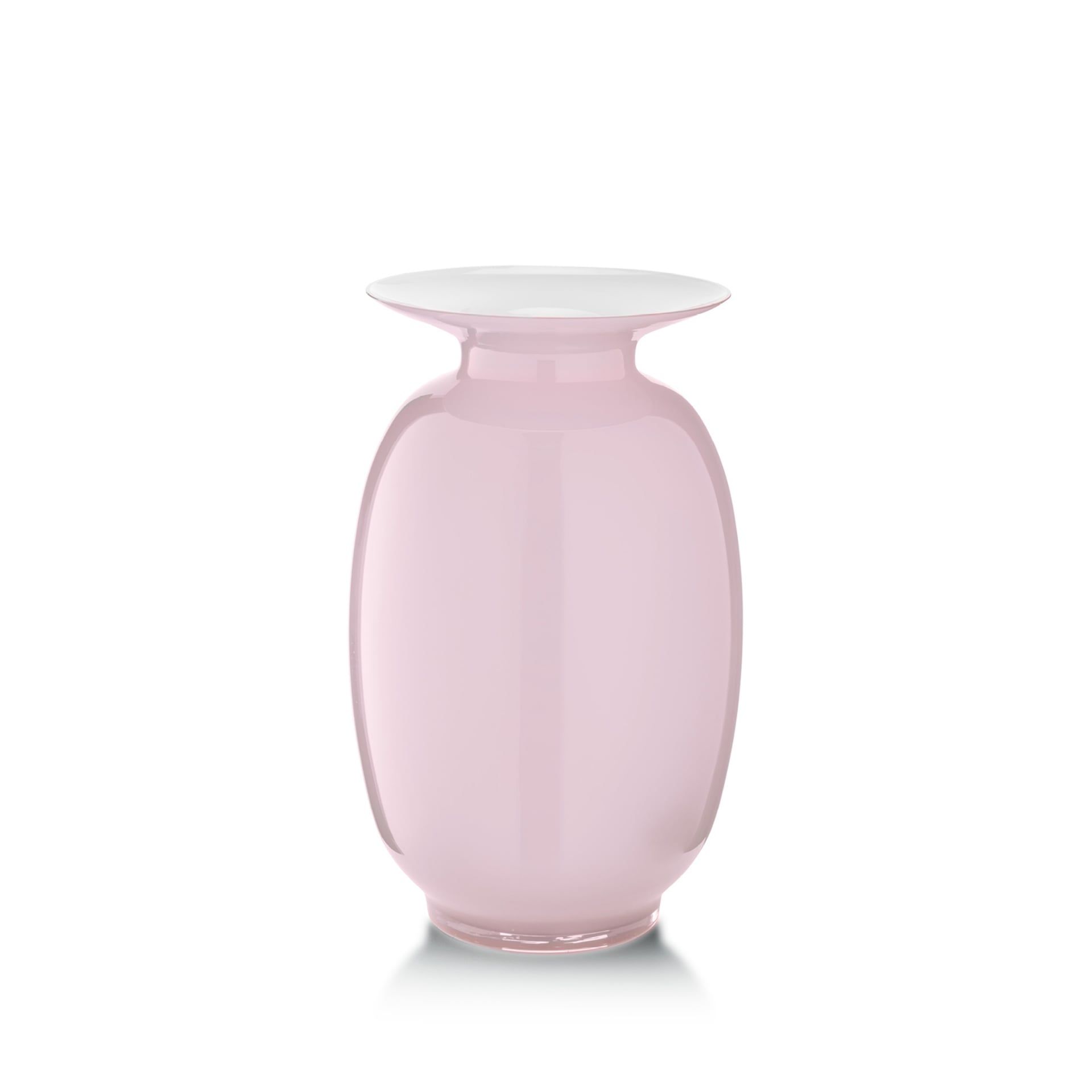 SALVIATI Vaso Lido Amaranti Large Rosa Conchiglia H 34 CM / Ø 21 CM 20309