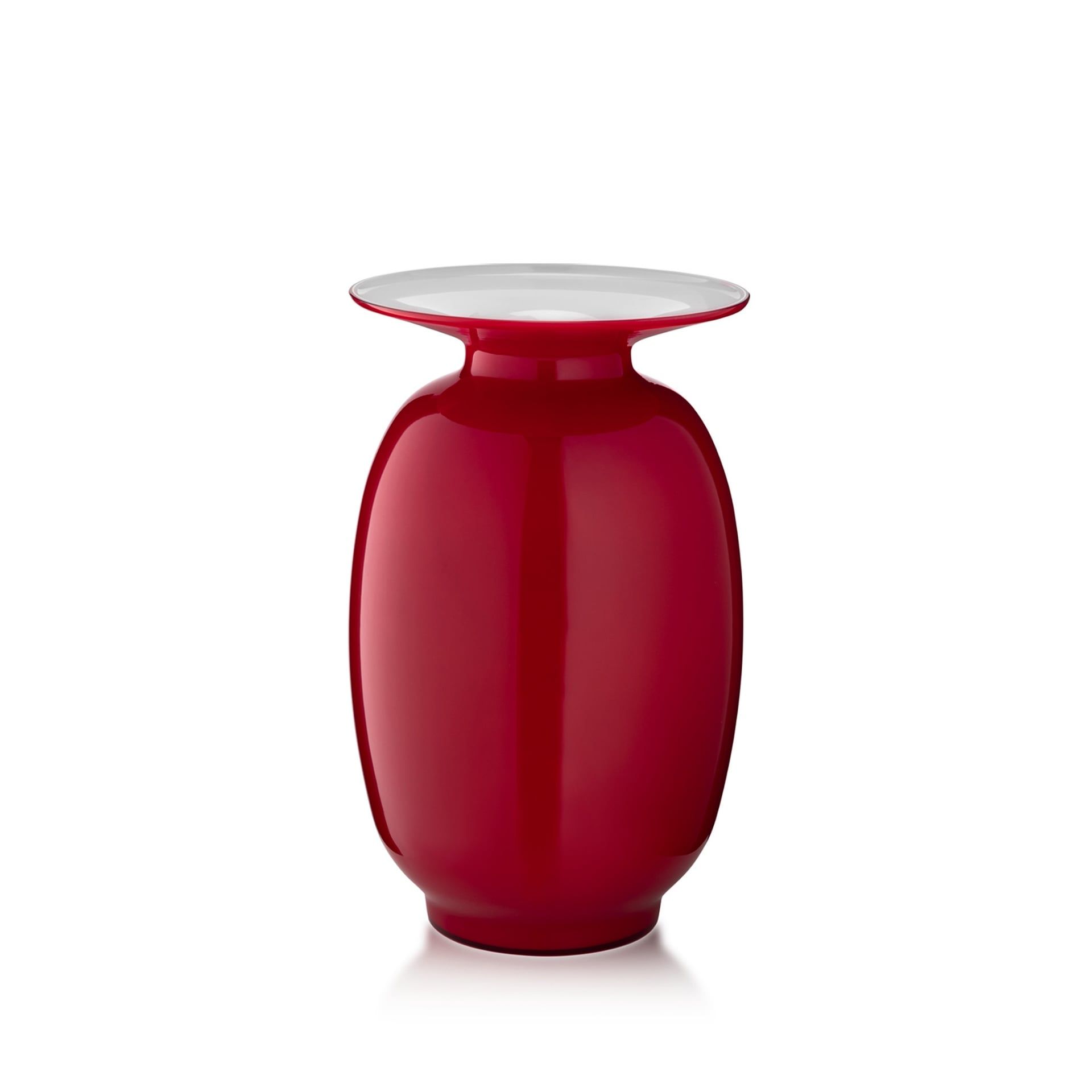 SALVIATI Vaso Lido Amaranti Large Rosso H 34 CM / Ø 21 CM 20303