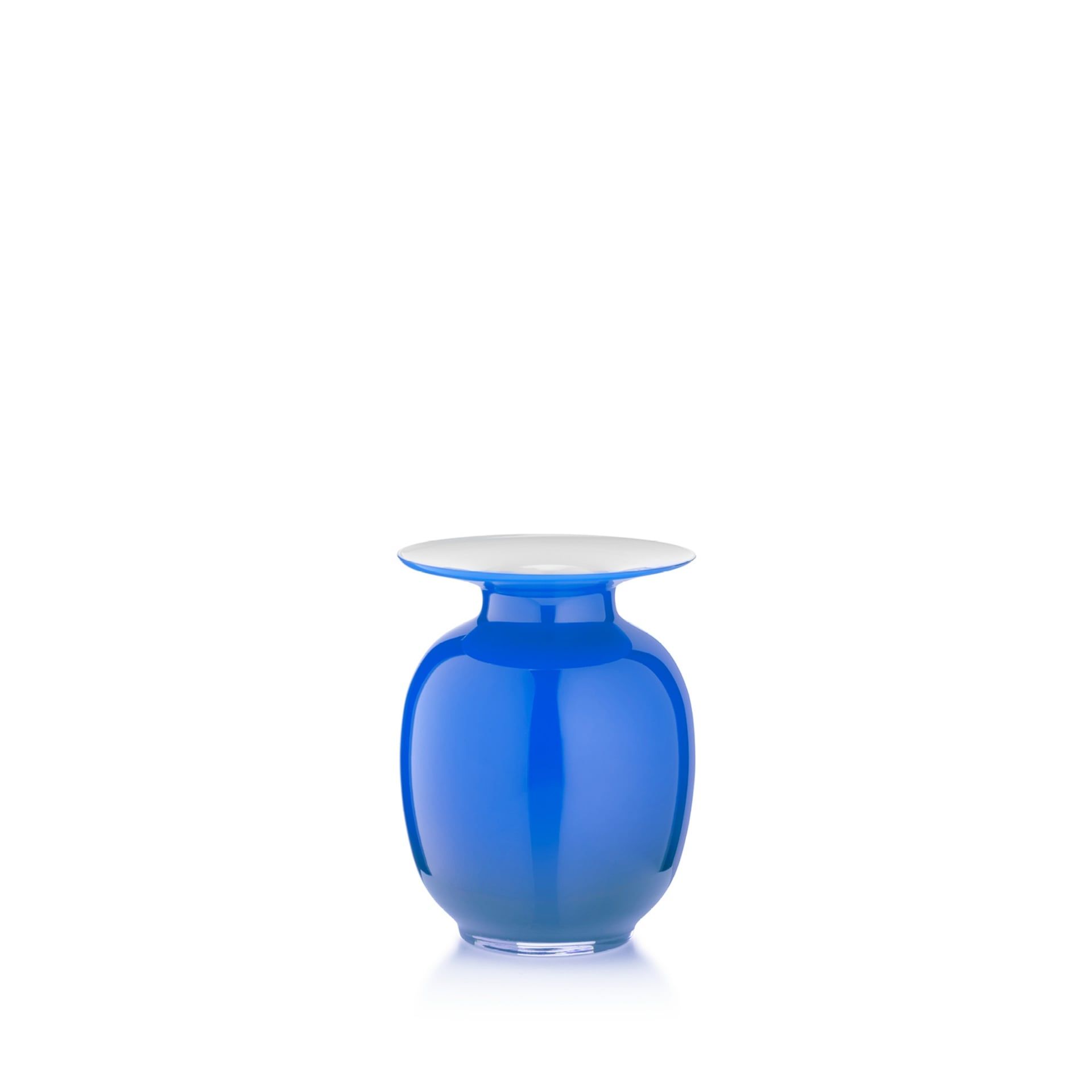 SALVIATI Vaso Lido Amaranti Small Fiordaliso H 21 CM / Ø 16 CM 20403