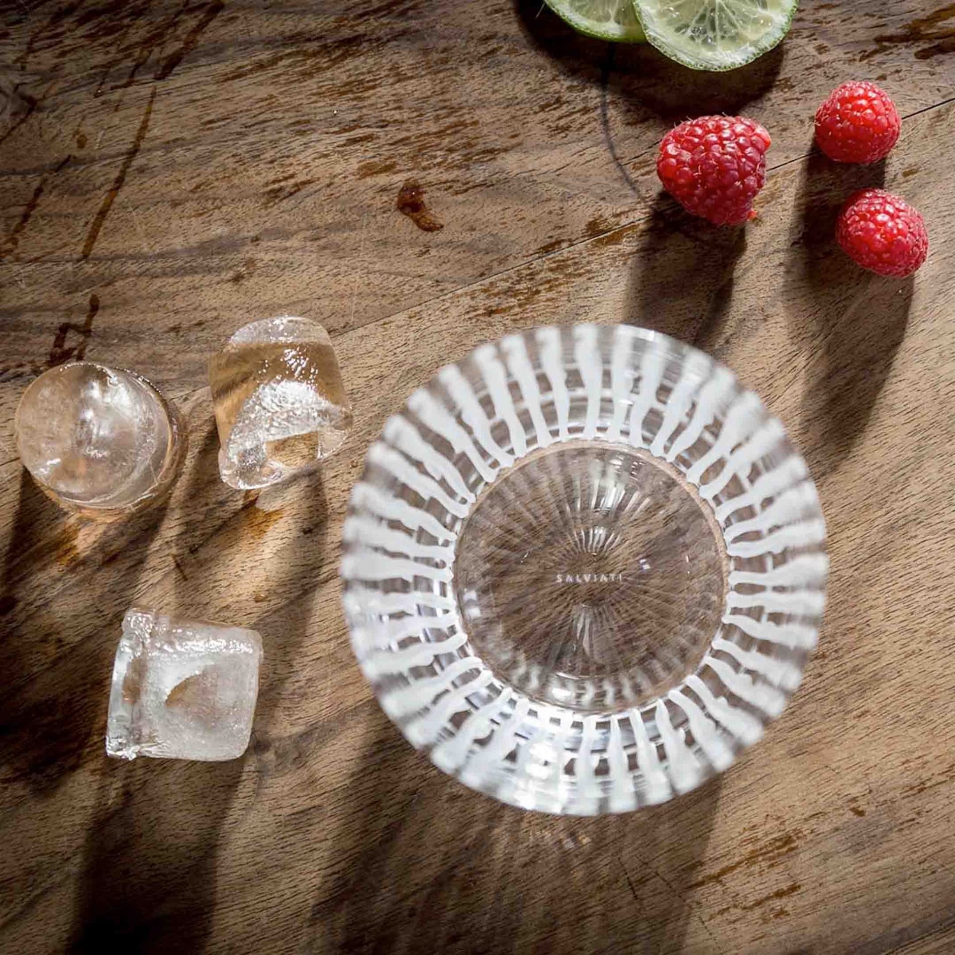 SALVIATI Set 6 Bicchieri Nove Tumbler H 9.5 CM / Ø 8.8 CM 10537