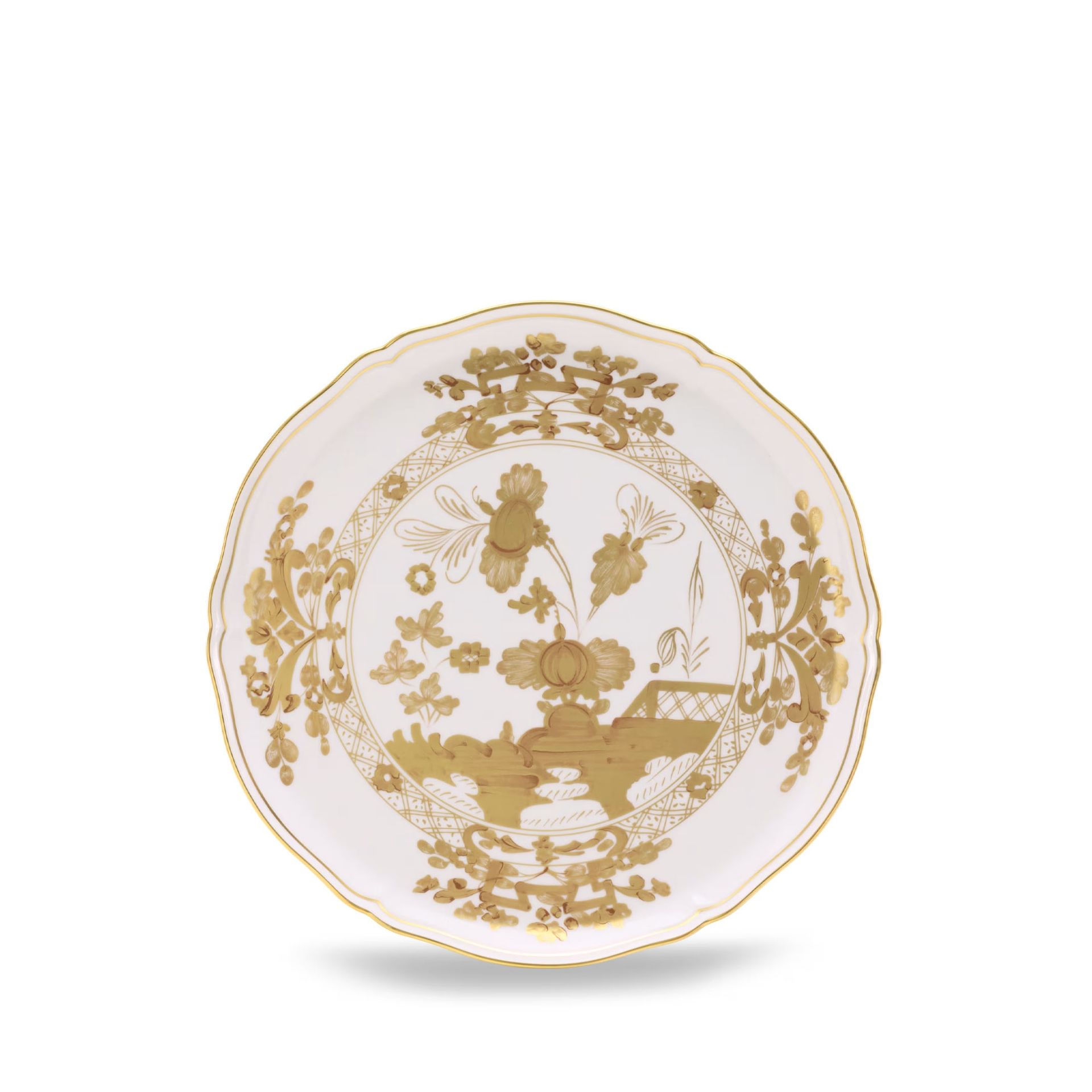 GINORI 1735 Alzata per Torta Oriente Italiano Aurum H 11.5 CM - Ø 30.5 CM 003RG00 FCT400LX0305G00133000