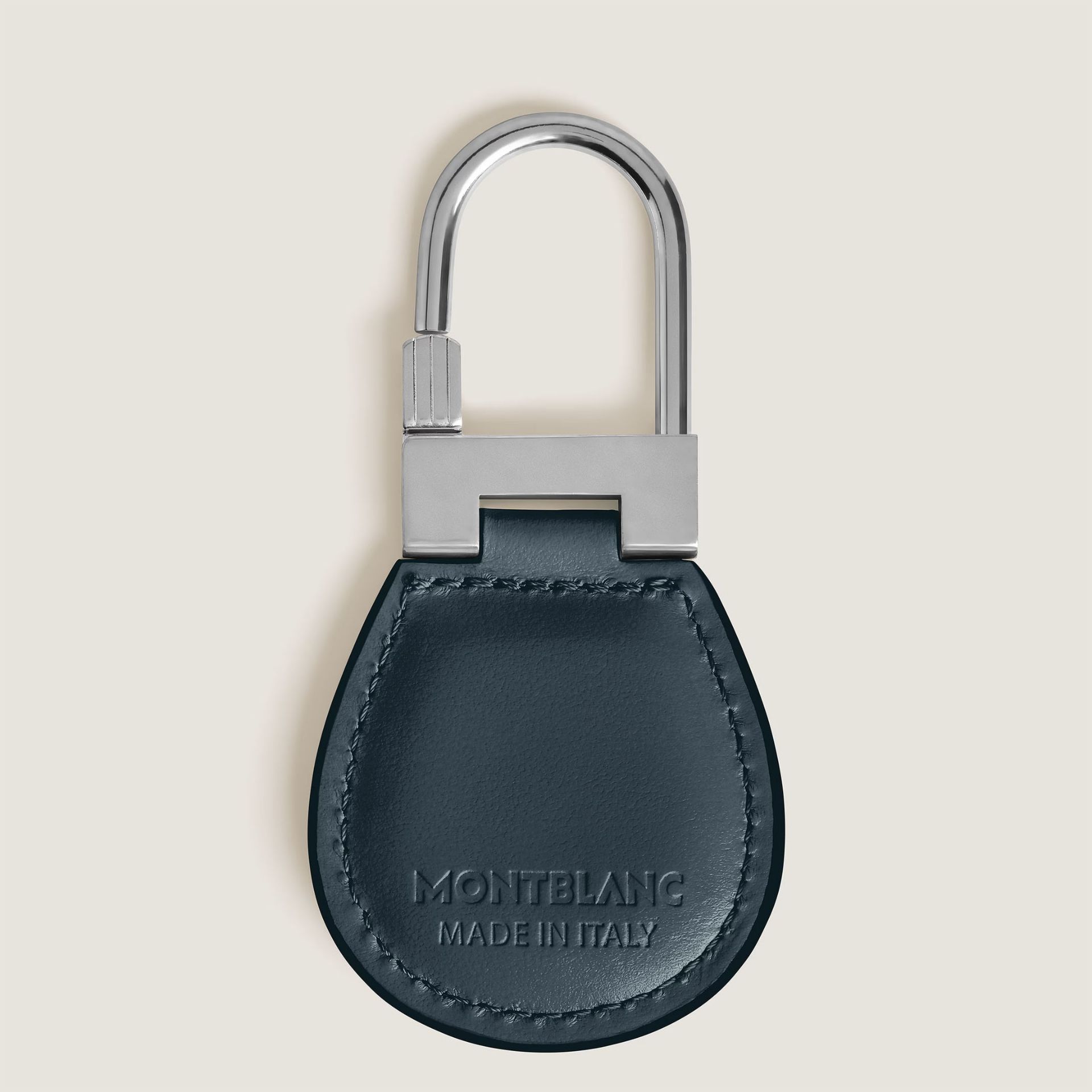 MONTBLANC Portachiavi in Pelle Meisterstück Blu Velluto  199018
