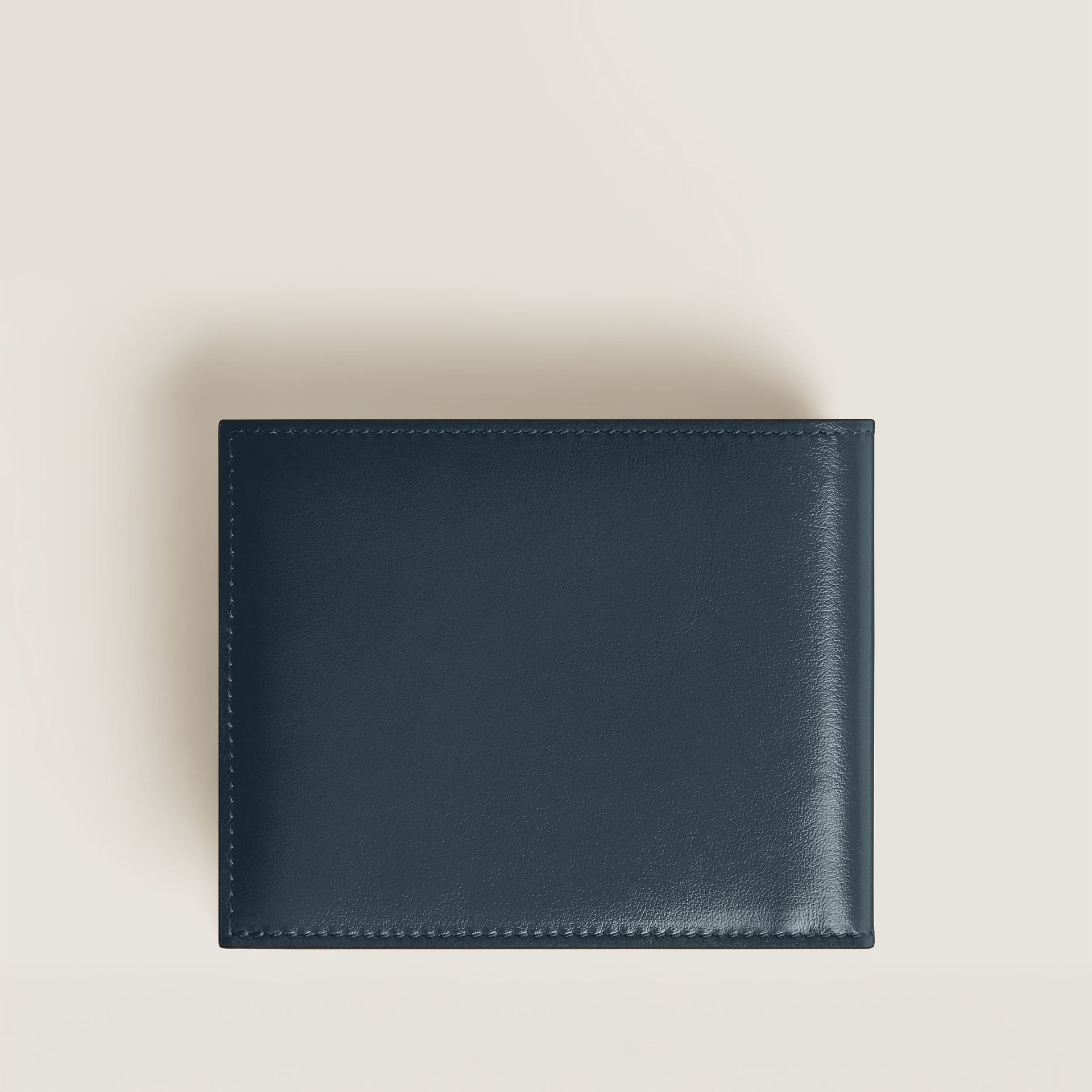 Montblanc Portafoglio 6 Tasche in Pelle Meisterstück Blu Velluto  220446