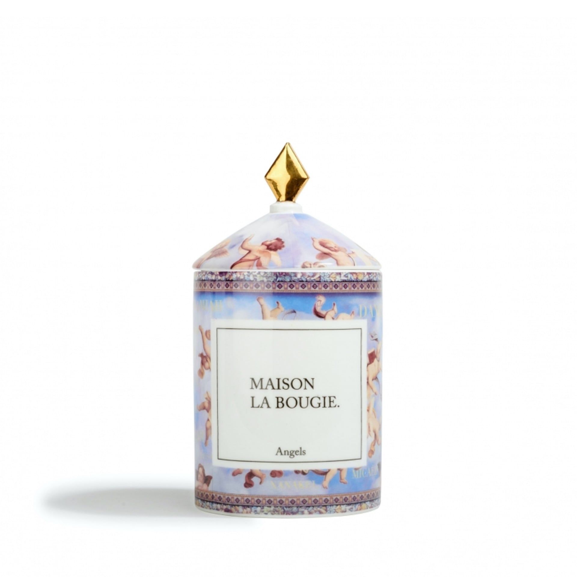 Maison La Bougie Candela Miracle Gallery Angles Fragranza Muschio e Fiori 350 gr MLB54