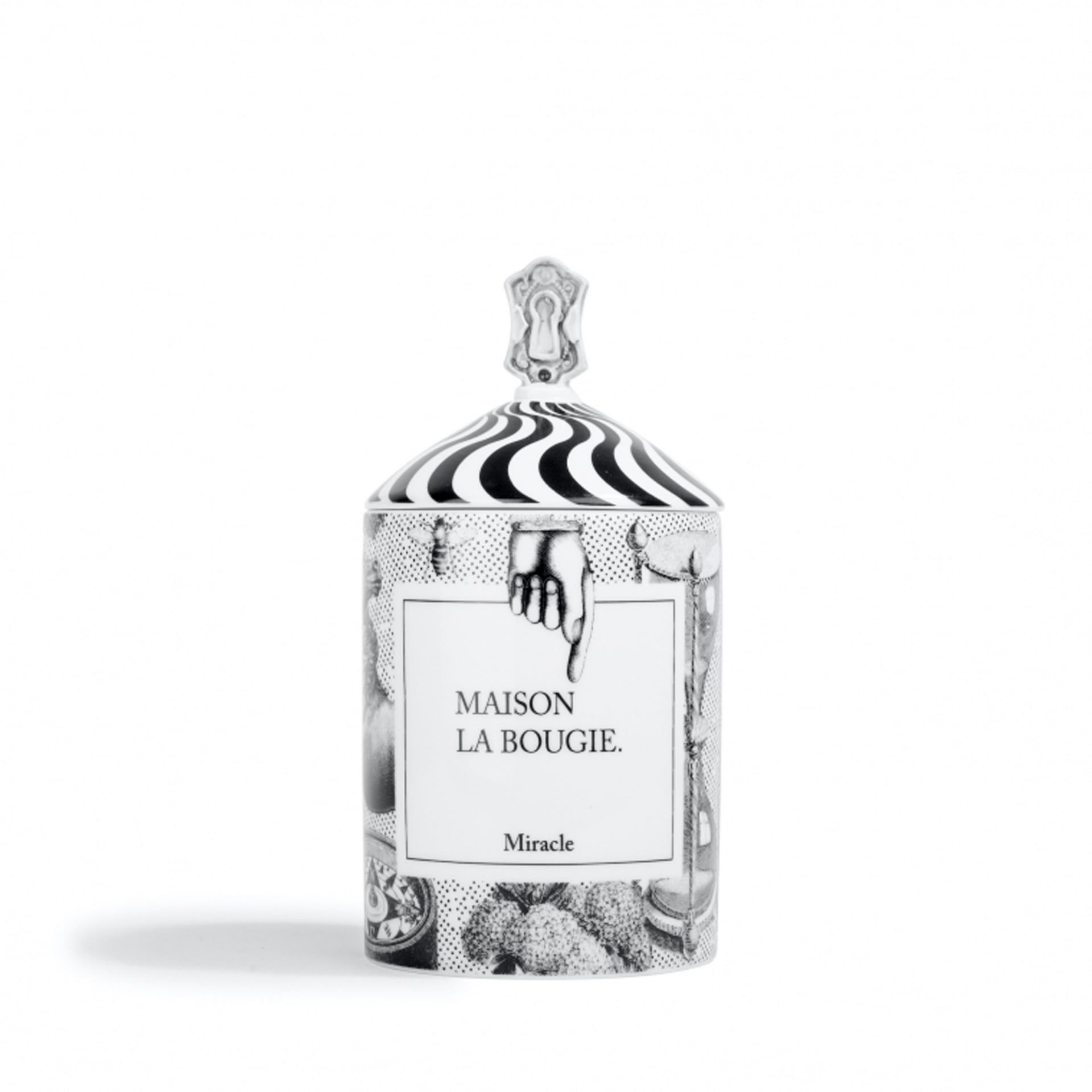 Maison La Bougie Candela Miracle Gallery Miracle Fragranza Ambra e Fava Tonka 350 gr MLB90