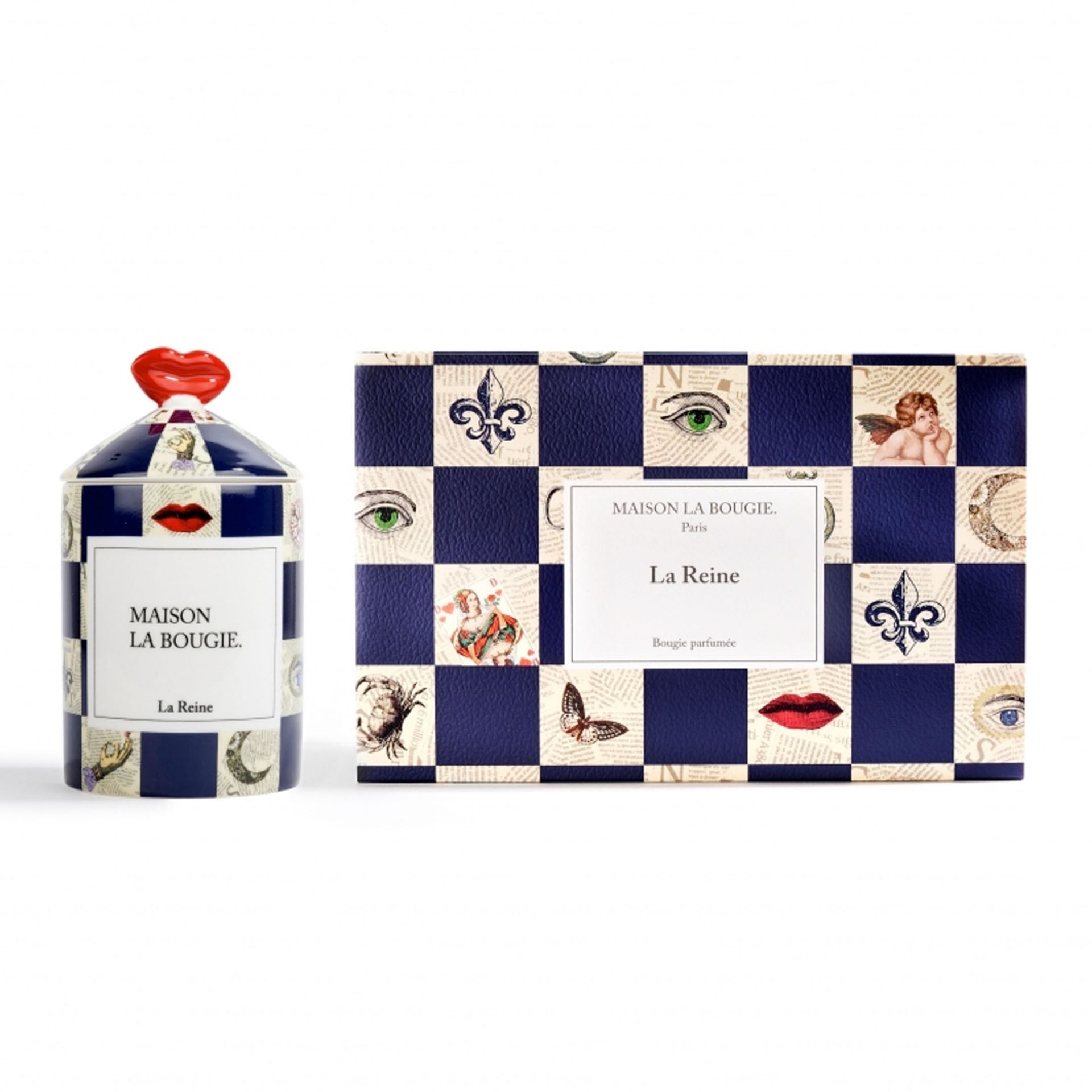 Maison La Bougie Candela Miracle Gallery La Reine Fragranza Tabacco e Vaniglia 350 gr MLB93