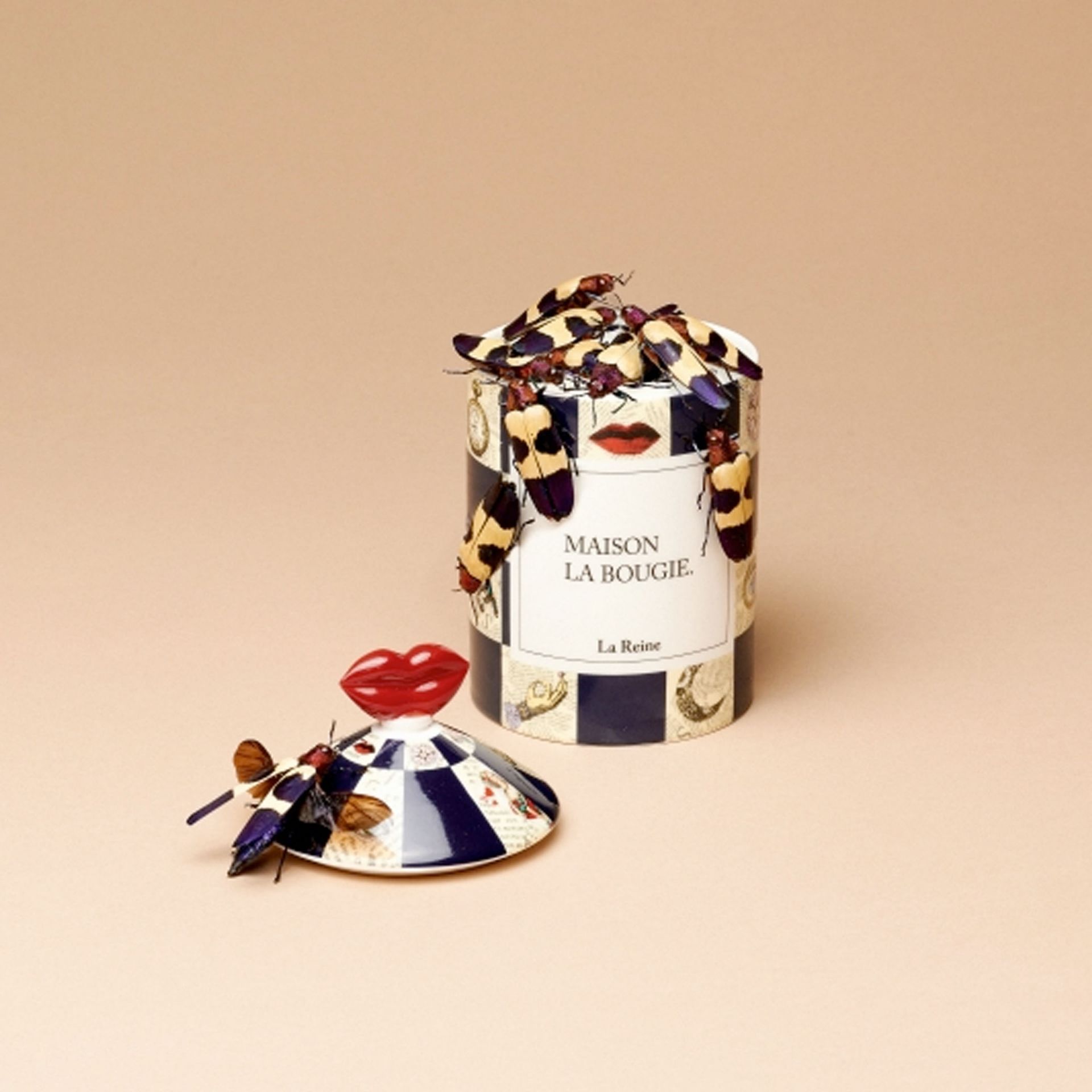 Maison La Bougie Candela Miracle Gallery La Reine Fragranza Tabacco e Vaniglia 350 gr MLB93
