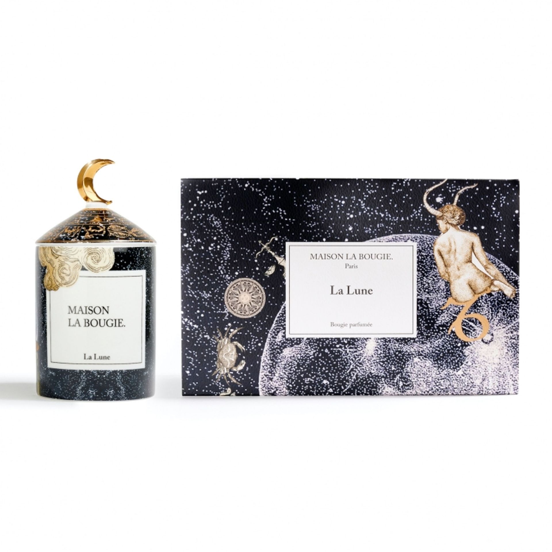Maison La Bougie Candela Miracle Gallery La Lune Fragranza Muschio Marino 350 gr MLB91