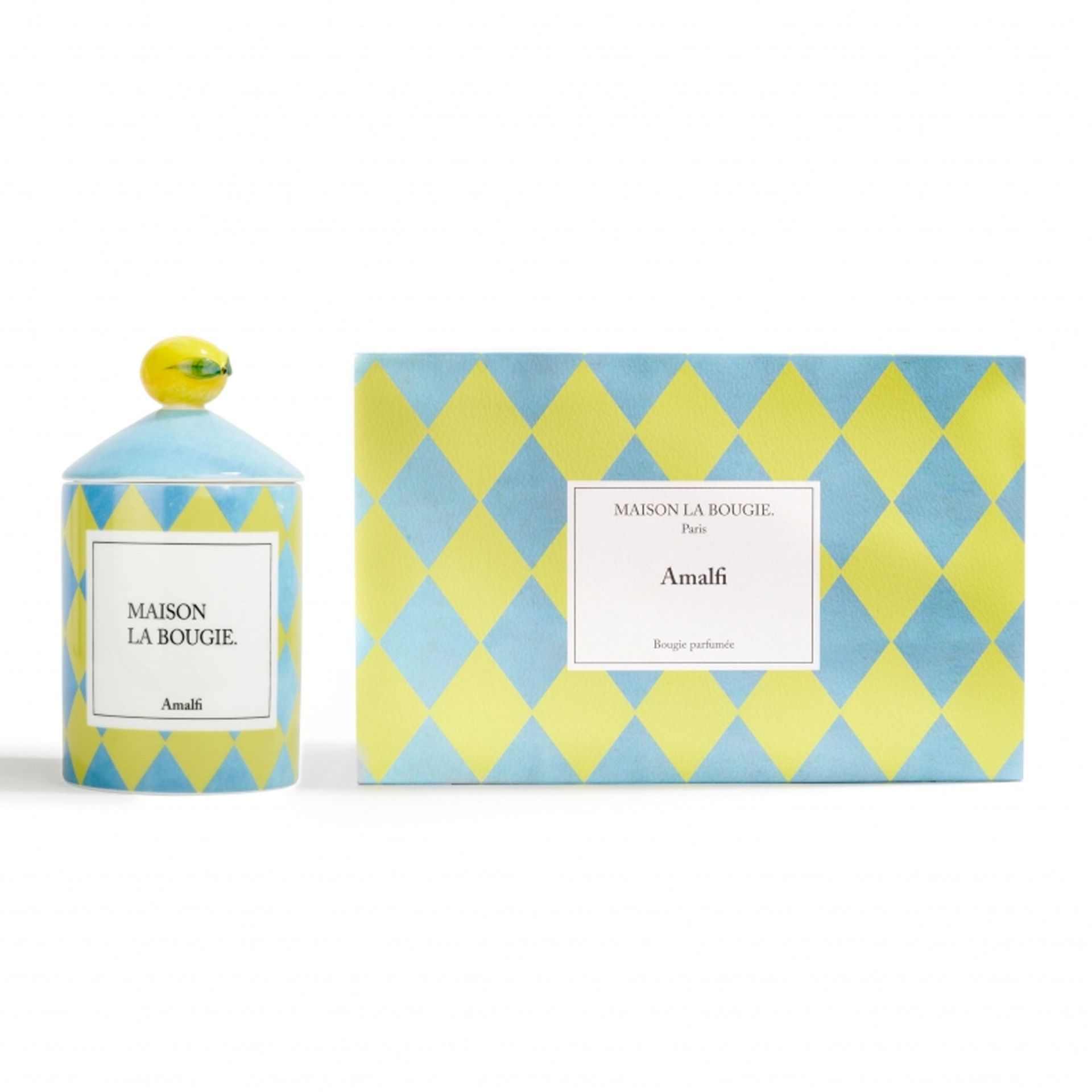 Maison La Bougie Candela Miracle Gallery Amalfi Fragranza Monoi e Sale Marino 350 gr MLB92