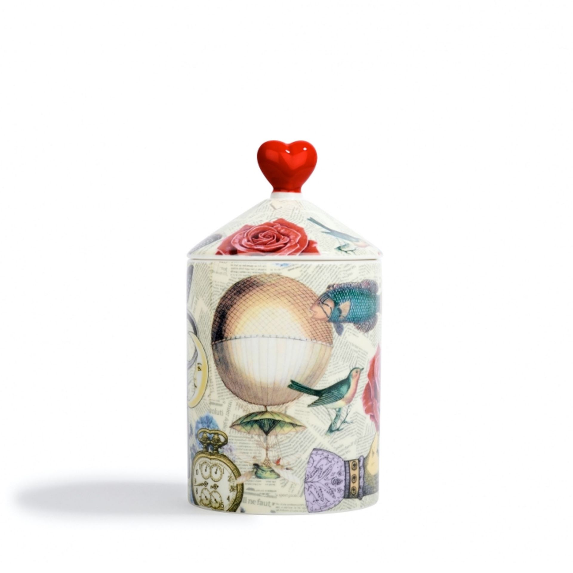 Maison La Bougie Candela Miracle Gallery Rose Rouge Fragranza Incenso e Fava Tonka 350 gr MLB59
