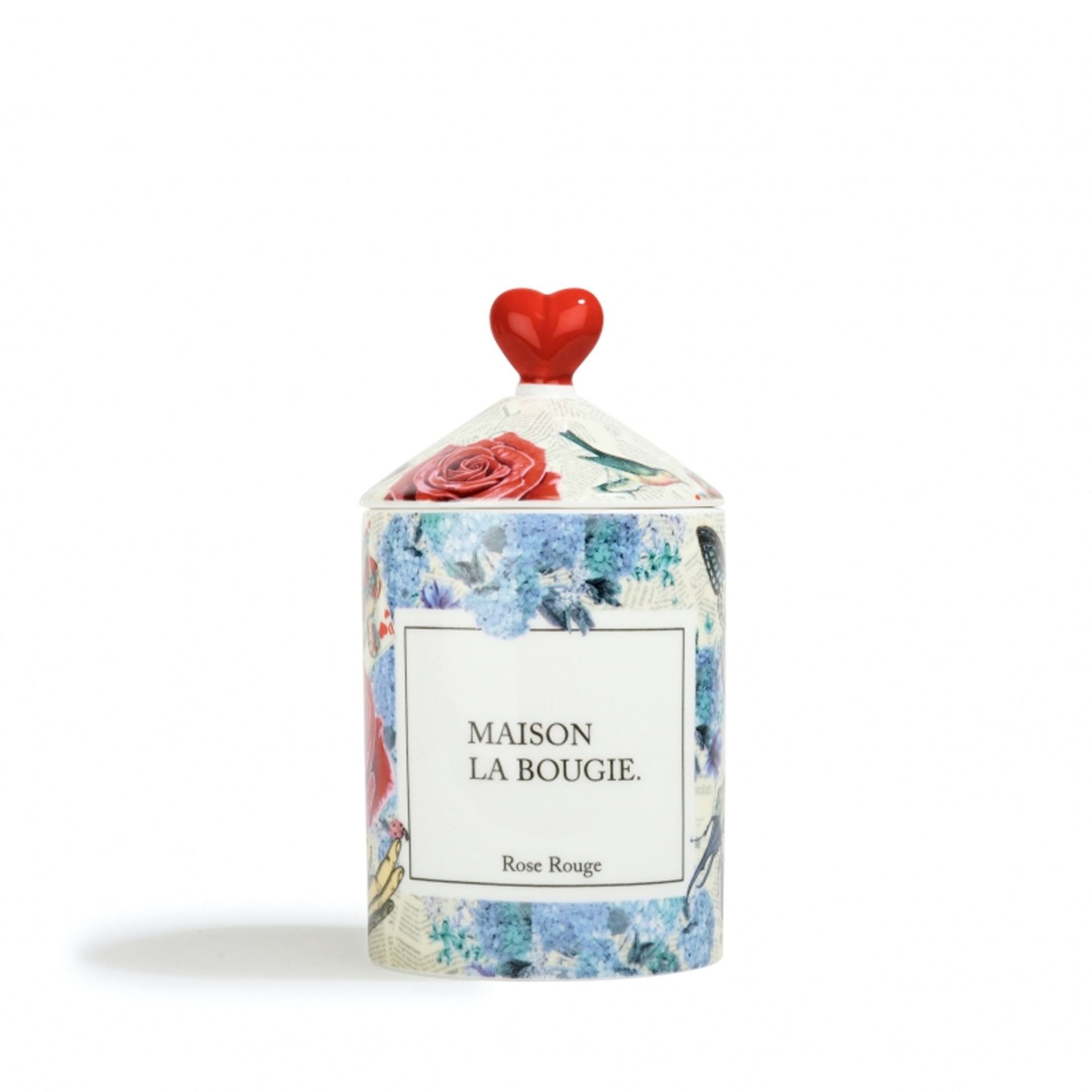 Maison La Bougie Candela Miracle Gallery Rose Rouge Fragranza Incenso e Fava Tonka 350 gr MLB59