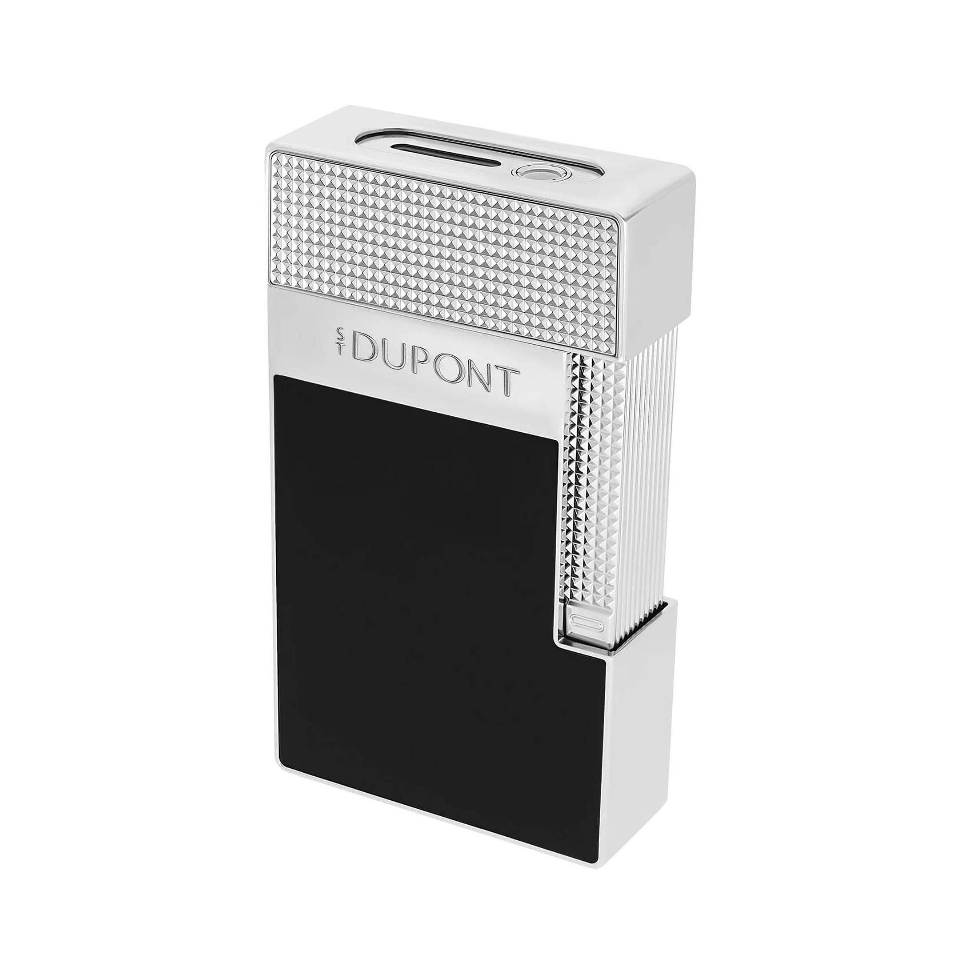 S. T. Dupont Accendino da Tavolo Laccato Argento  T20101