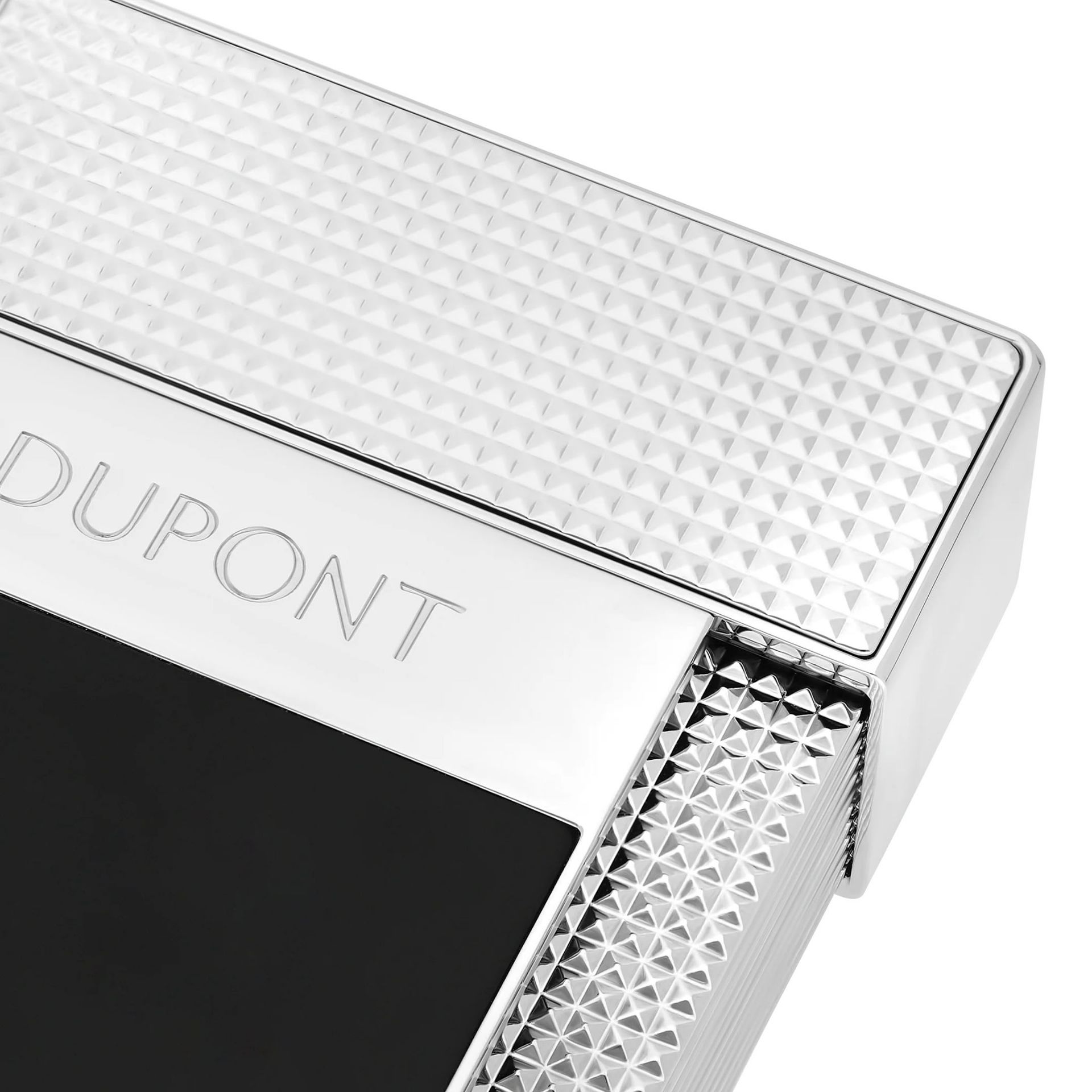 S. T. Dupont Accendino da Tavolo Laccato Argento  T20101