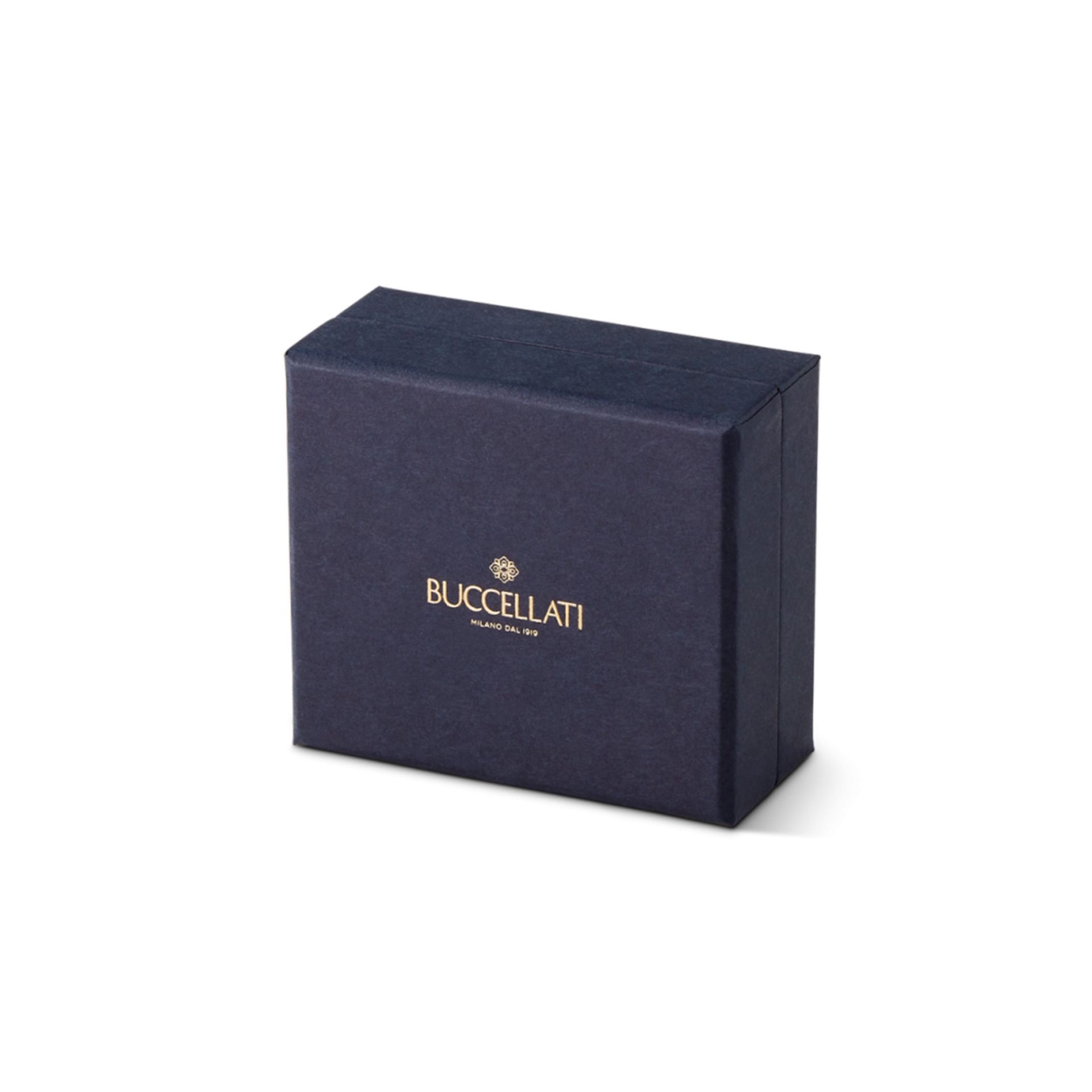 BUCCELLATI Orecchini a Bottone Blossoms Sapphires in Argento  JAGEAR023567