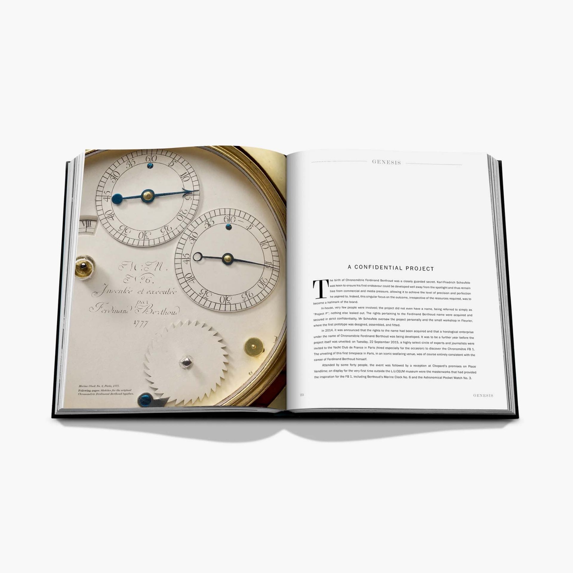 ASSOULINE Libro Ferdinand Berthoud: The Quest for Precision 28 x 4 x H 36 CM 9781649805287
