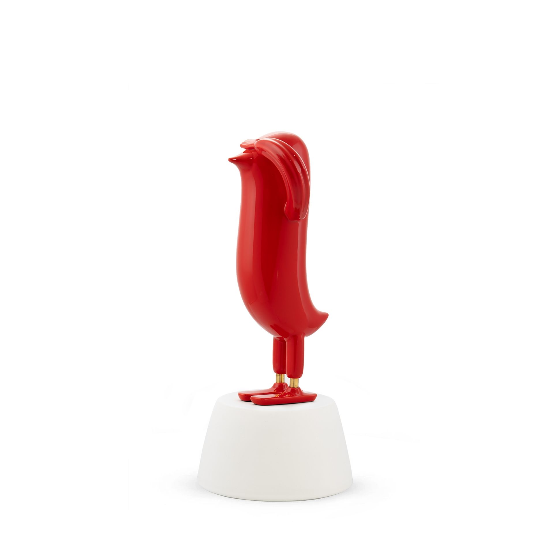 BOSA Scultura Mini Hopebird Rosso Acceso (Jaime Hayon) 16.5 CM - H 37 CM A-H67/74+04S