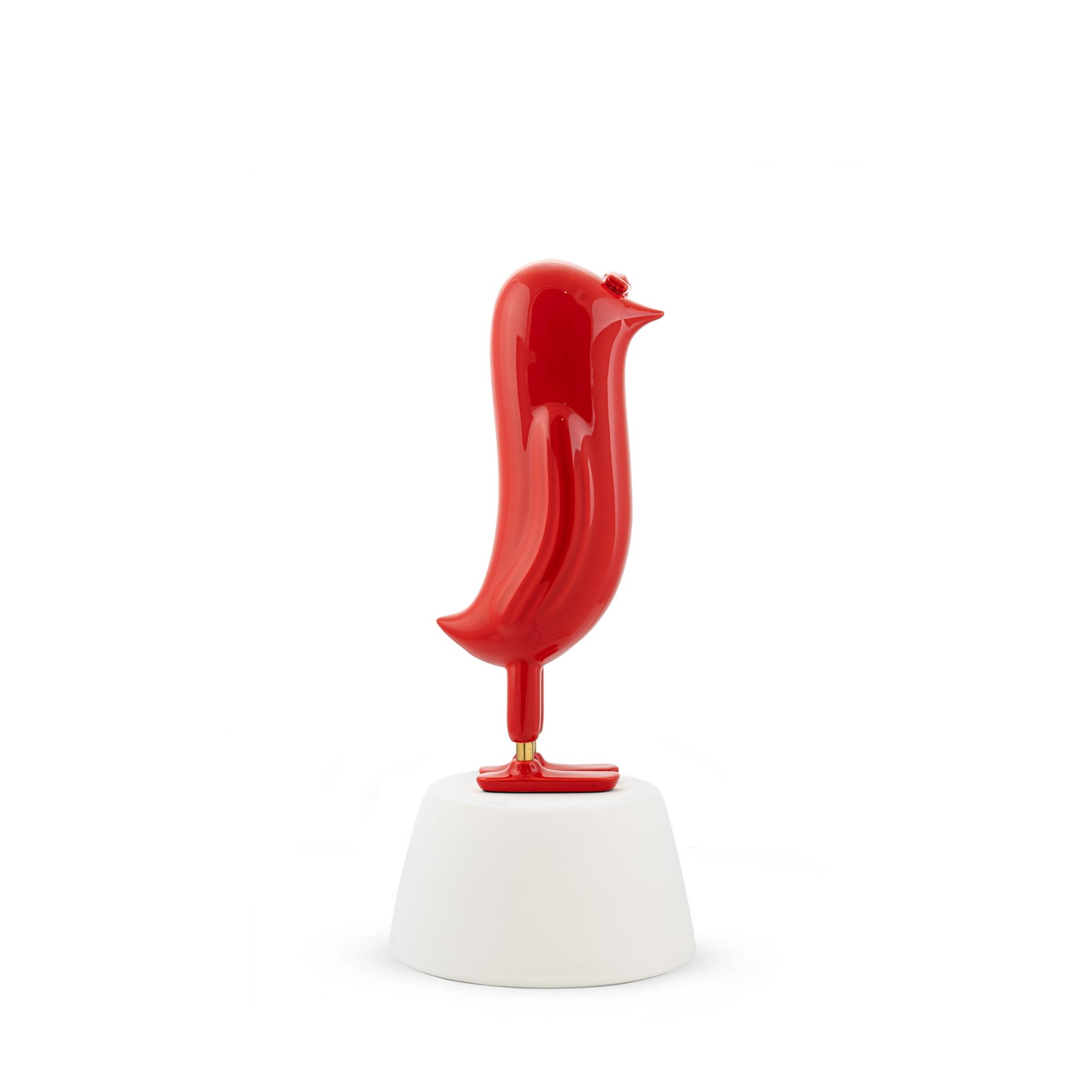 BOSA Scultura Mini Hopebird Rosso Acceso (Jaime Hayon) 16.5 CM - H 37 CM A-H67/74+04S