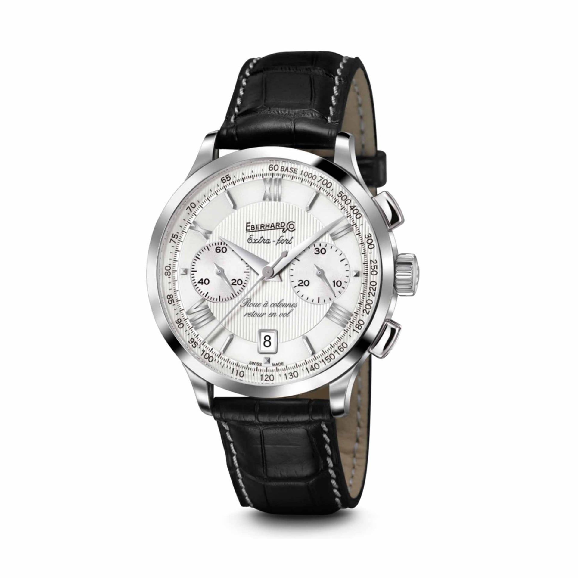 EBERHARD & CO. Extra-Fort Roue à Colonnes Retour en Vol 41 MM 31957.01 CP