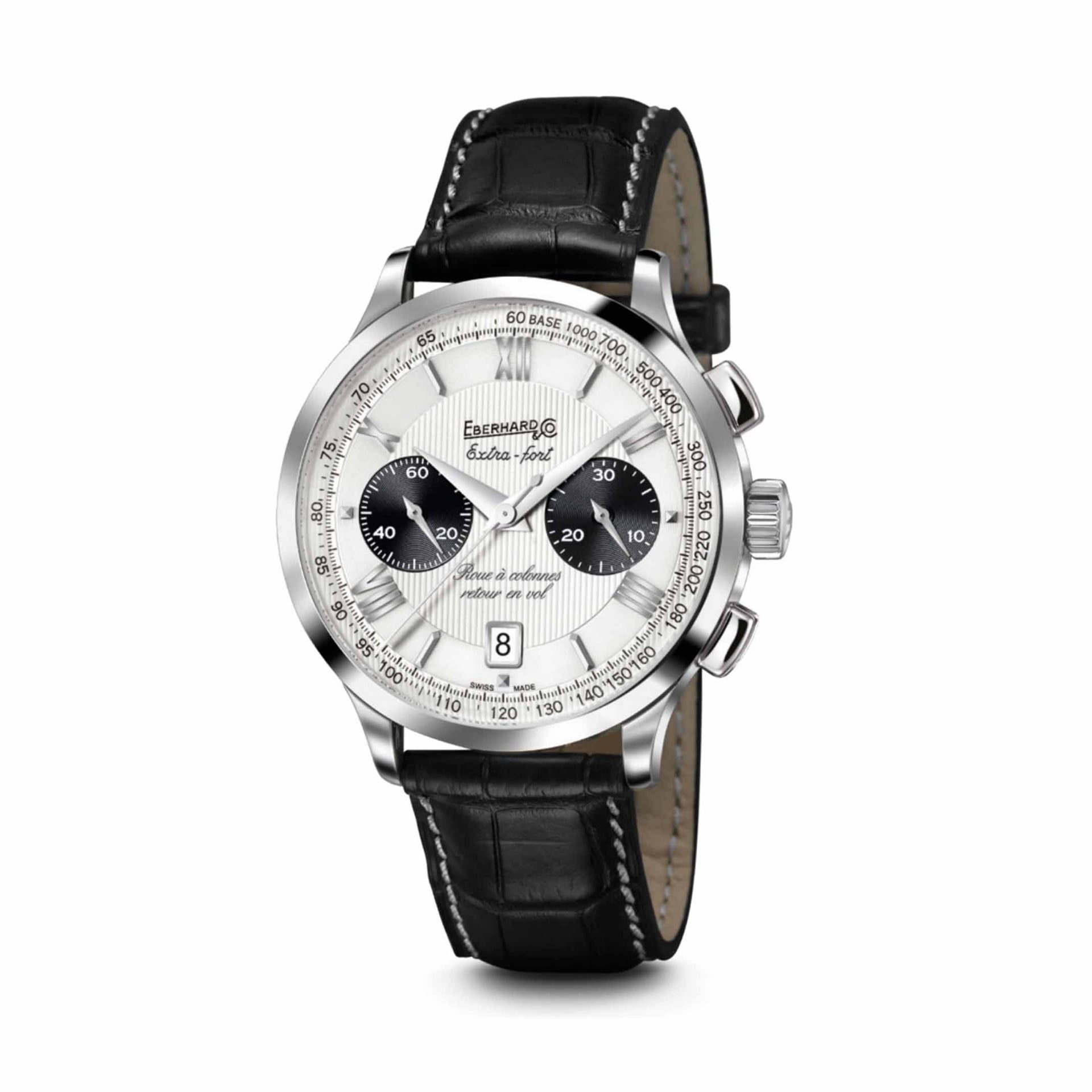 EBERHARD & CO. Extra-Fort Roue à Colonnes Retour en Vol 41 MM 31957.02 CP
