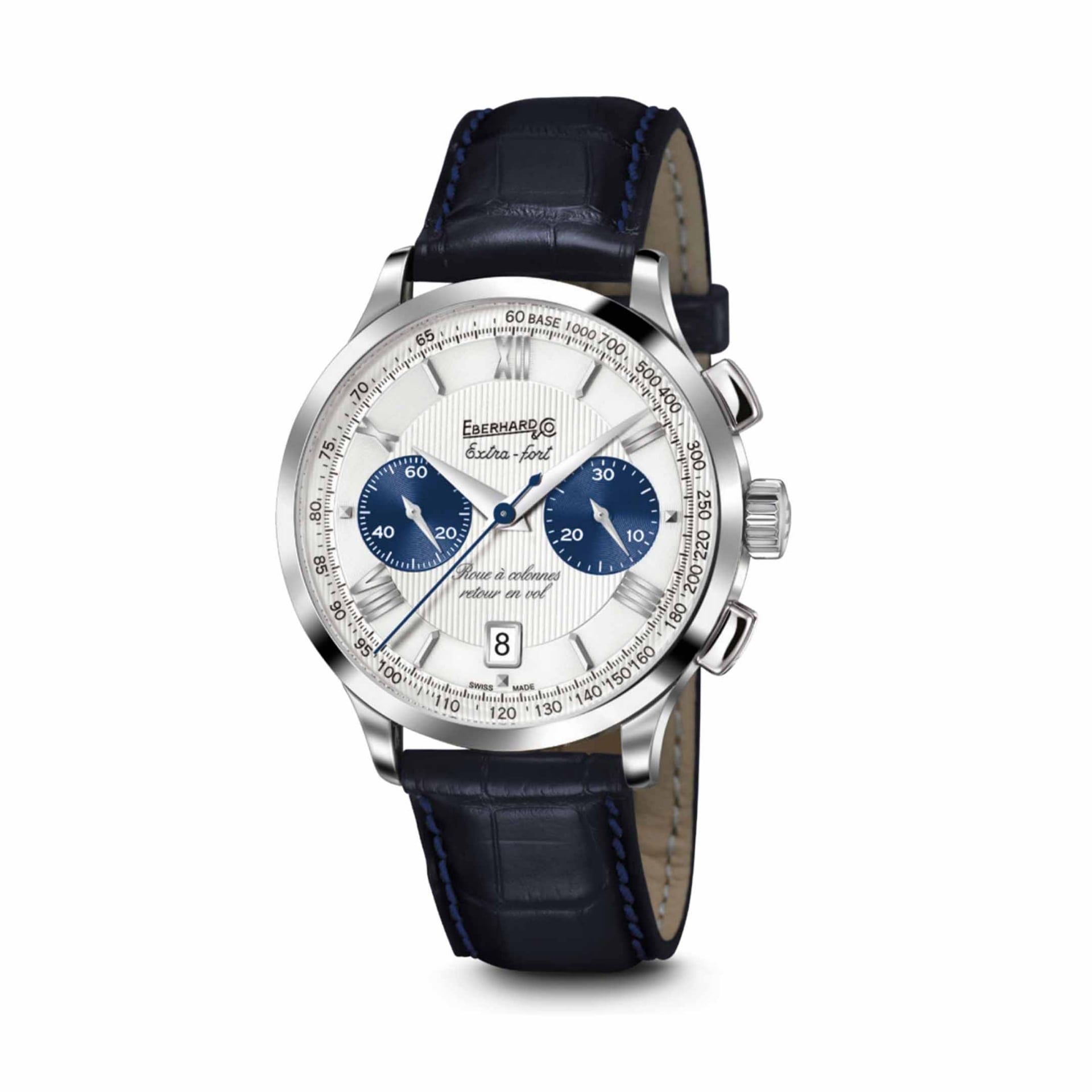EBERHARD & CO. Extra-Fort Roue à Colonnes Retour en Vol 41 MM 31957.05 CP