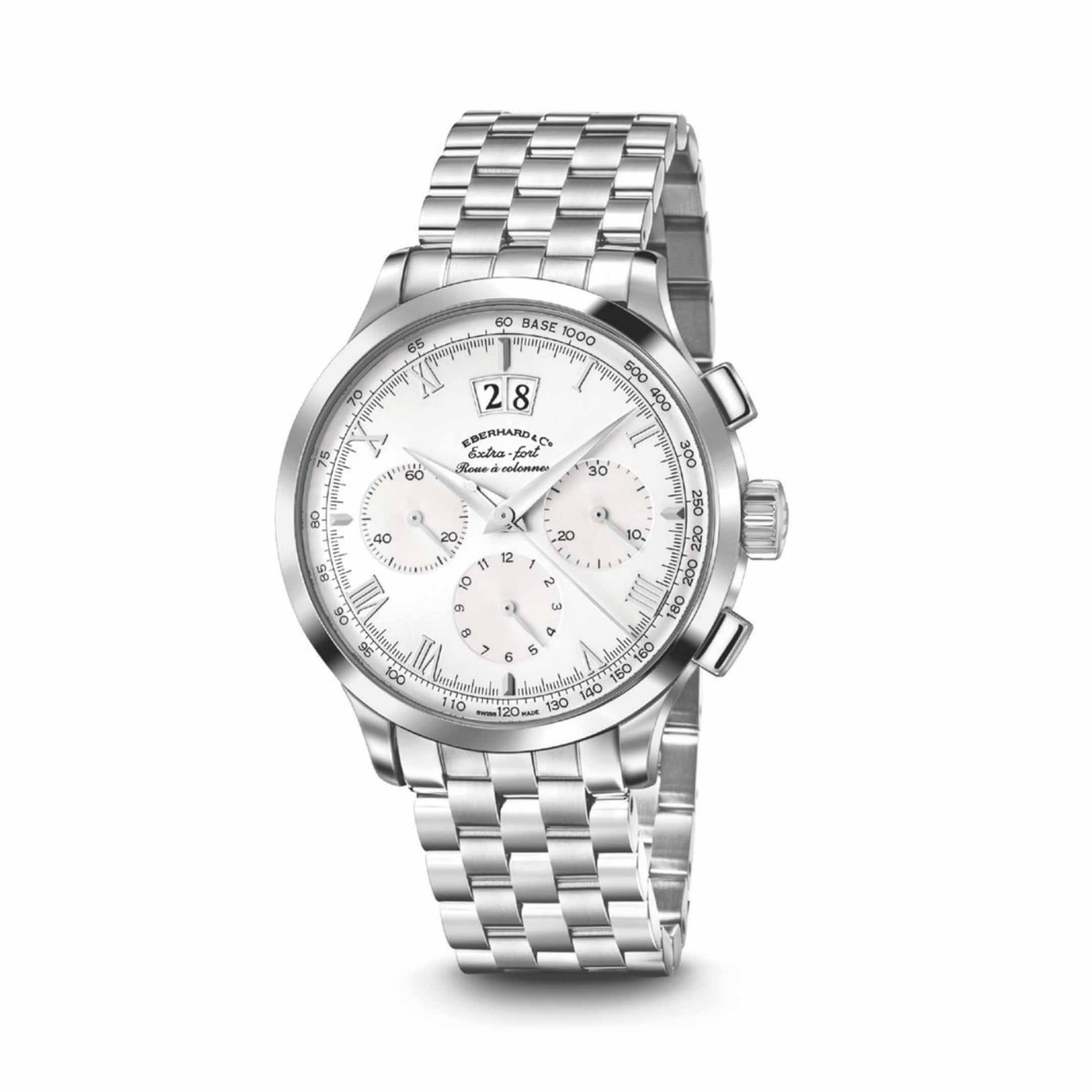 EBERHARD & CO. Extra-Fort Roue à Colonnes Grande Date 41 MM 31146.1 CA99