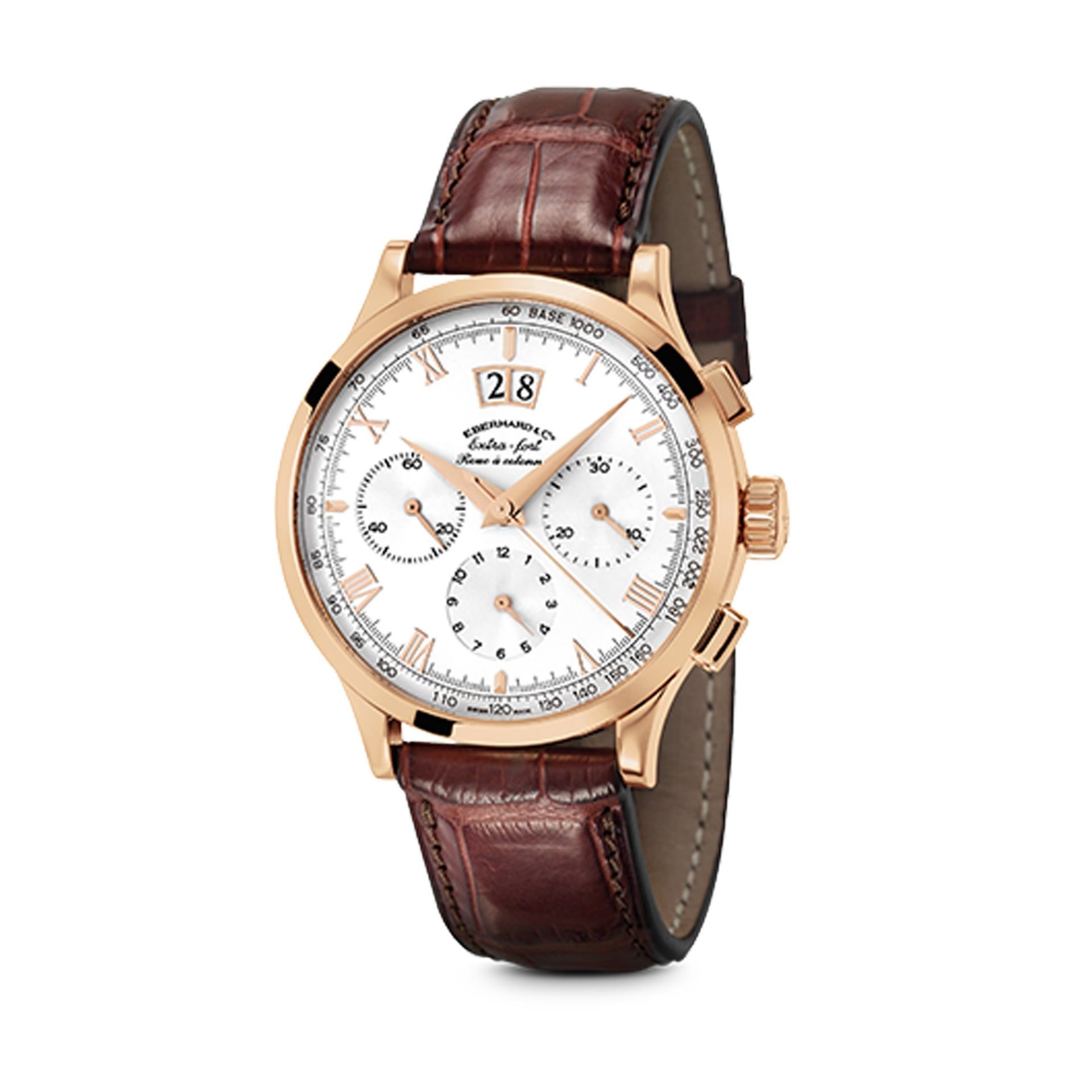 EBERHARD & CO. Extra-Fort Roue à Colonnes Grande Date 41 MM 30162.1 OR F19.2