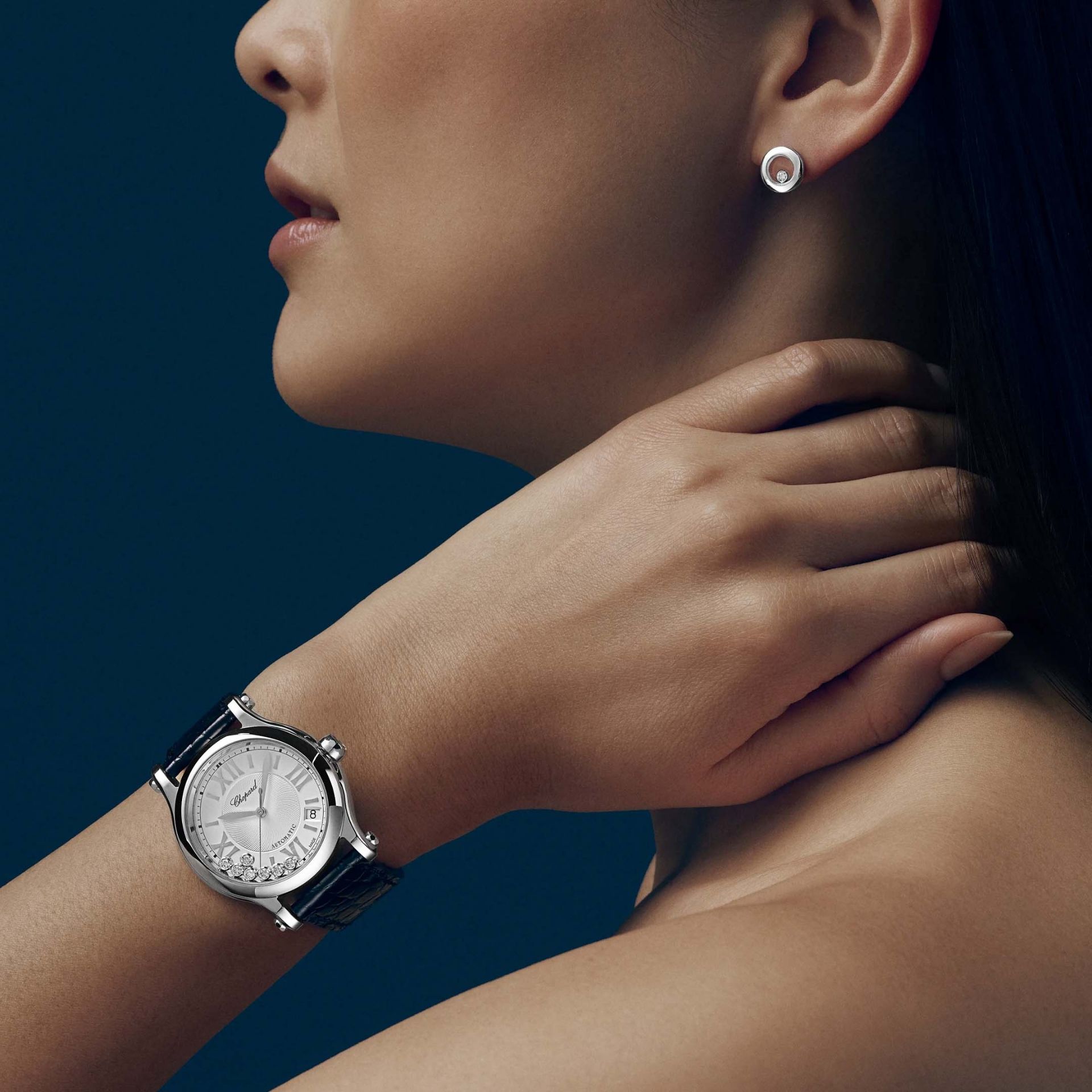 CHOPARD Orecchini Happy Diamonds Icons  83A017-1001